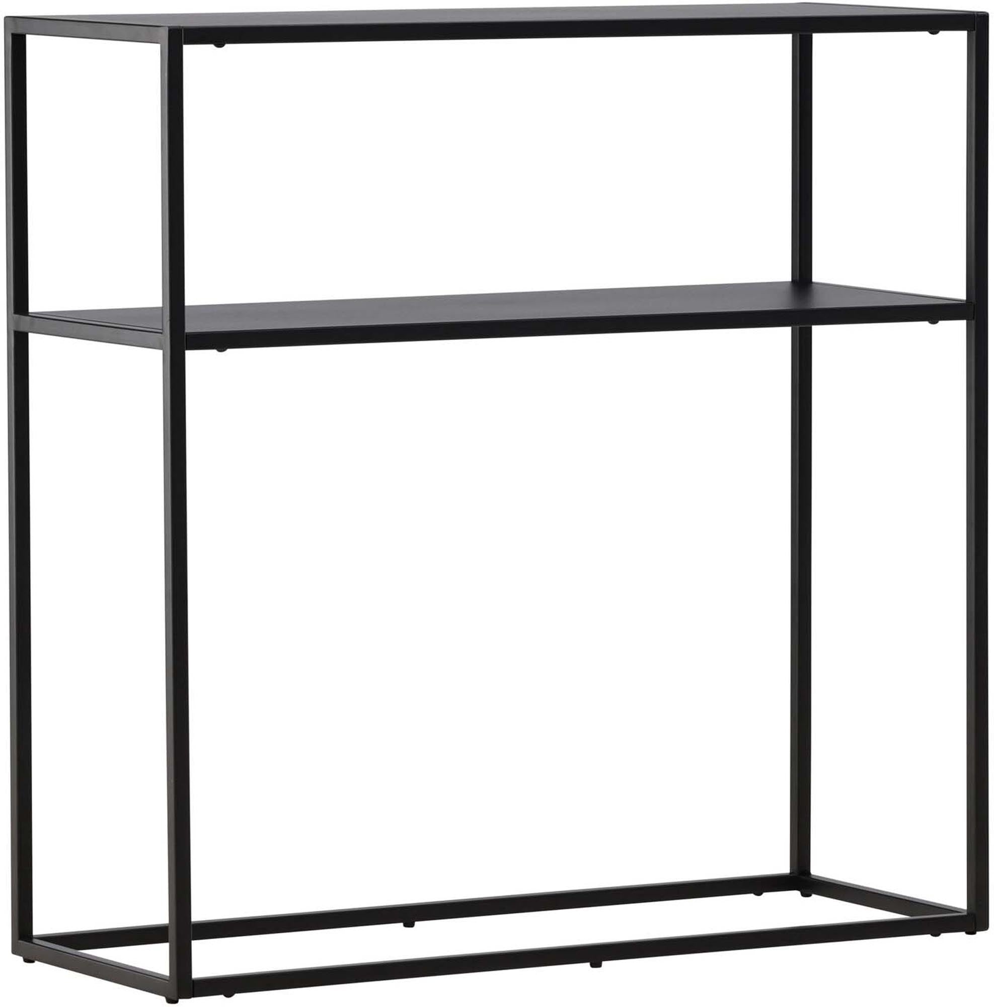 Moderner Georgetown Beistelltisch von Venture Home aus robustem Stahl.