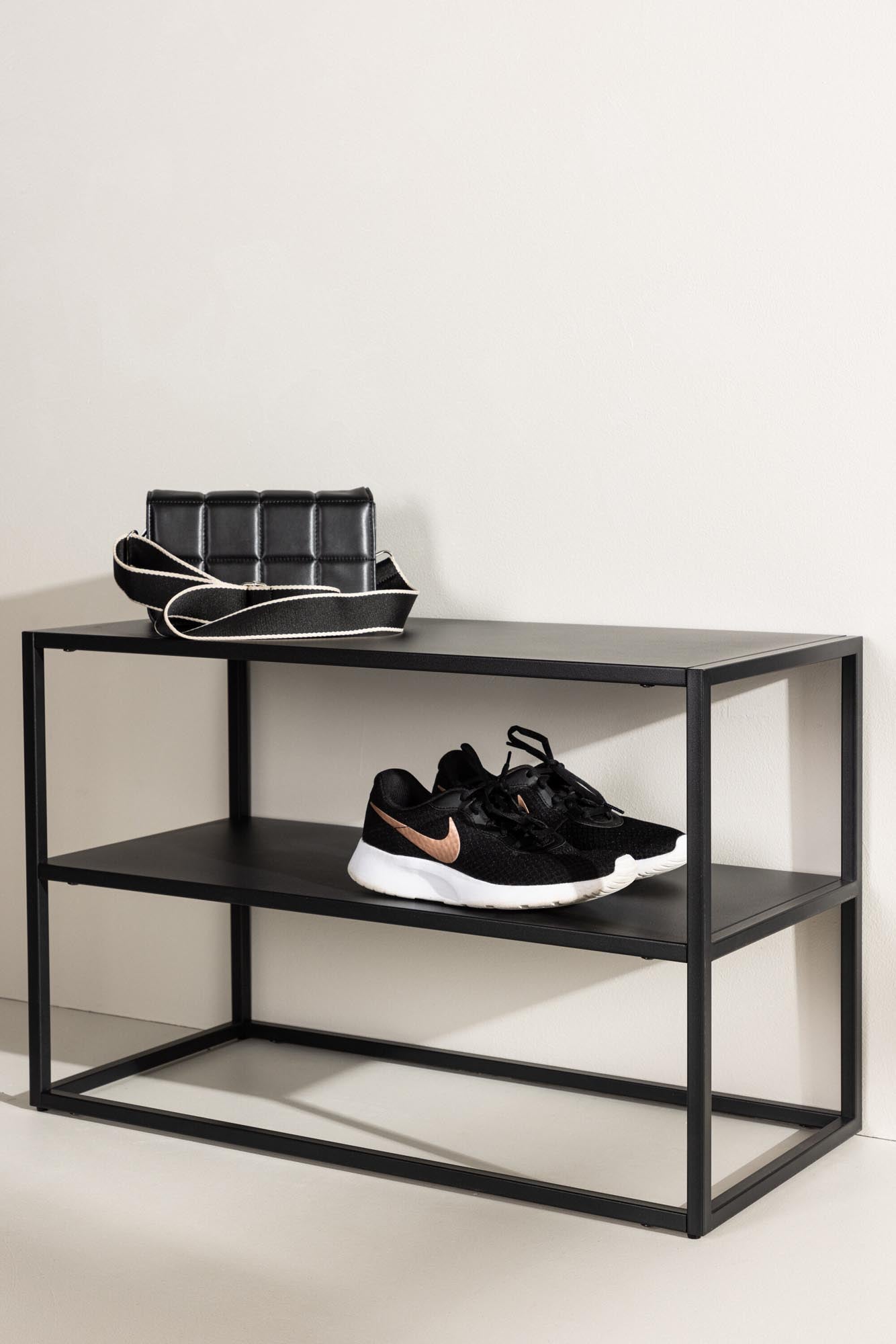 Das Curitiba Schuhregal von Venture Home vereint modernes Design und praktische Aufbewahrung. Ideal für jeden Raum!