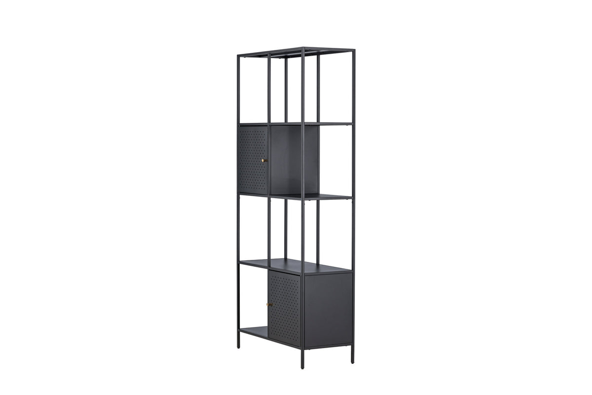 Porto Regal in Schwarz präsentiert im Onlineshop von KAQTU Design AG. Standregal ist von Venture Home