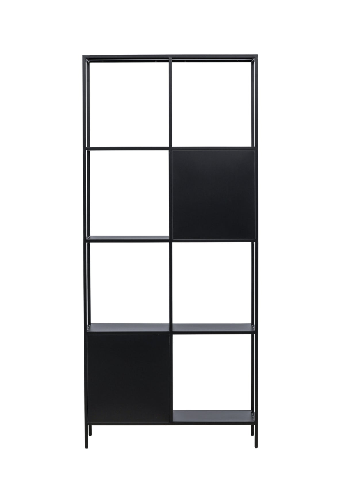 Porto Regal in Schwarz präsentiert im Onlineshop von KAQTU Design AG. Standregal ist von Venture Home