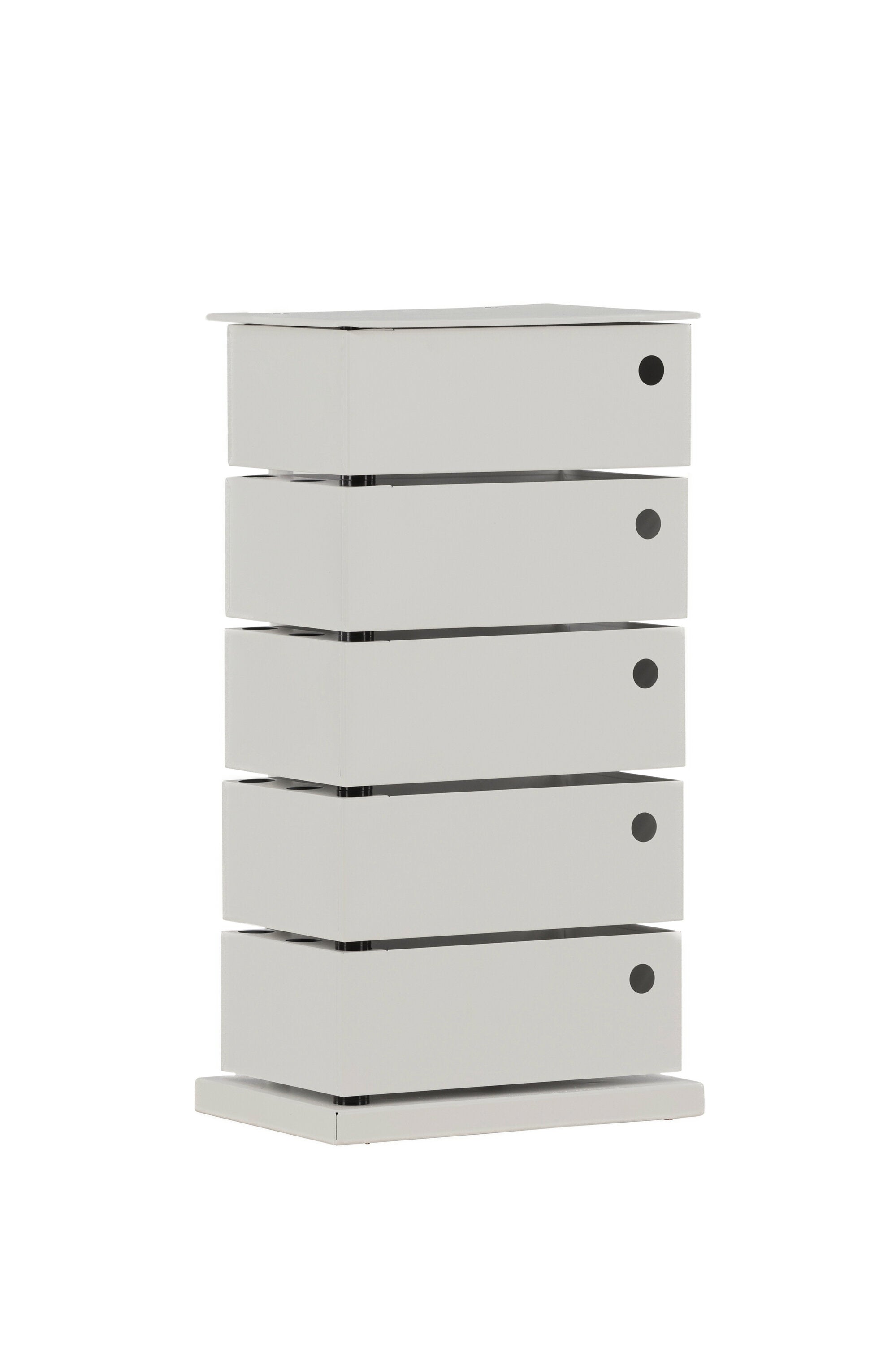San Carlos Kommode in Weiss präsentiert im Onlineshop von KAQTU Design AG. Regal Zubehör ist von Venture Home