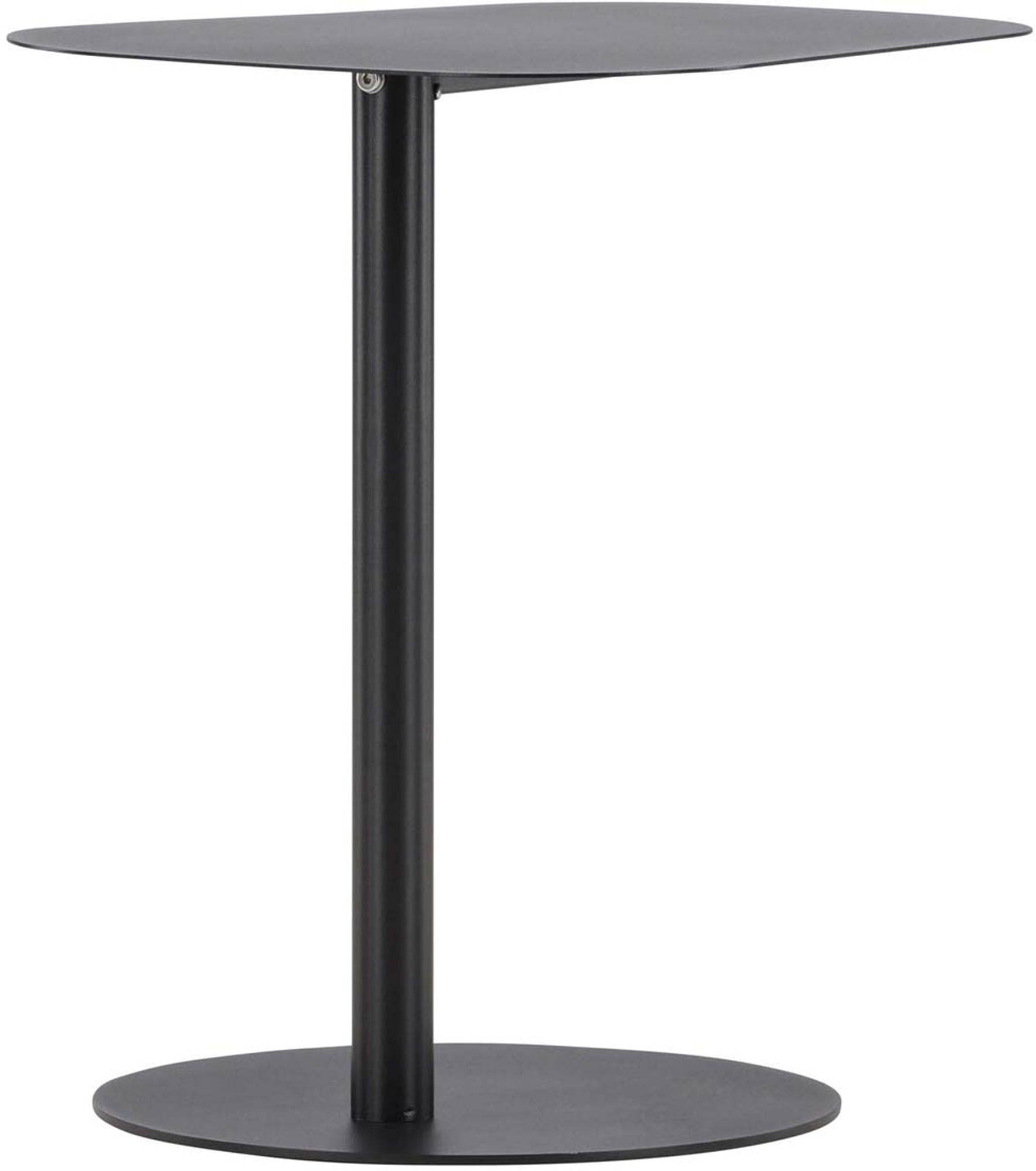 San Jose Beistelltisch von Venture Home: Eleganter, ovaler Tisch aus robustem Stahl, ideal für stilvolle Akzente in jedem Raum.