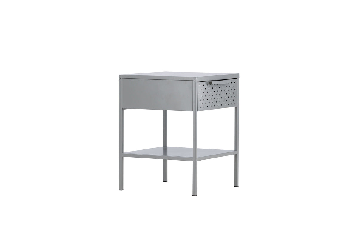 Sacramento Kommode in Hellgrau präsentiert im Onlineshop von KAQTU Design AG. Nachttisch ist von Venture Home