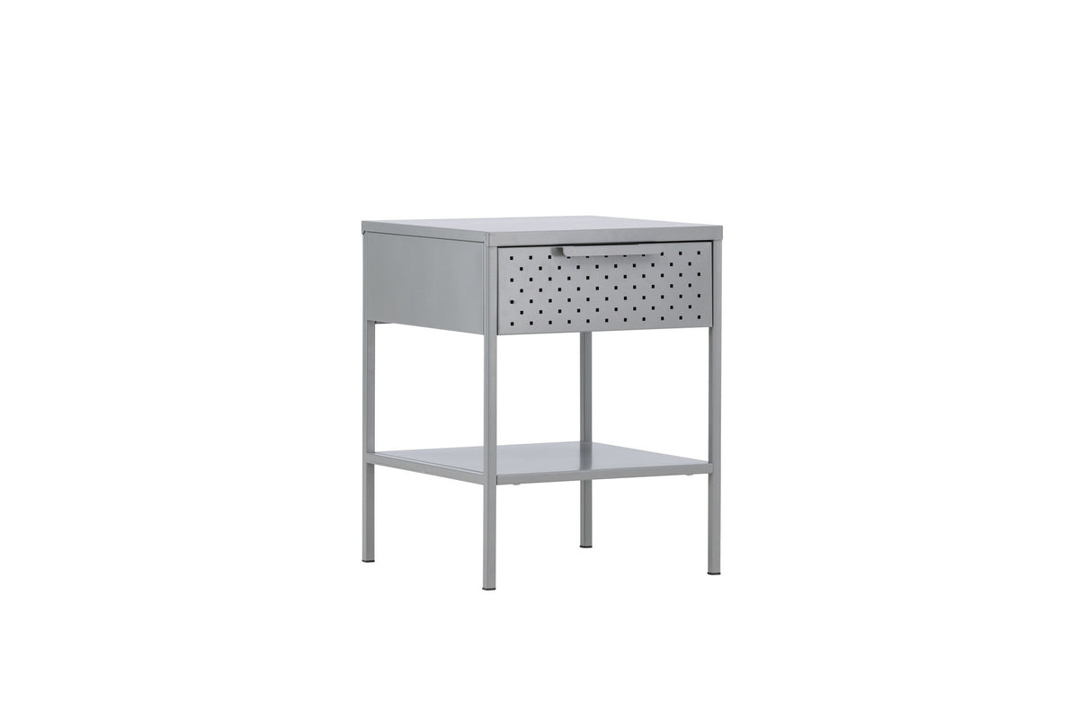 Sacramento Kommode in Hellgrau präsentiert im Onlineshop von KAQTU Design AG. Nachttisch ist von Venture Home