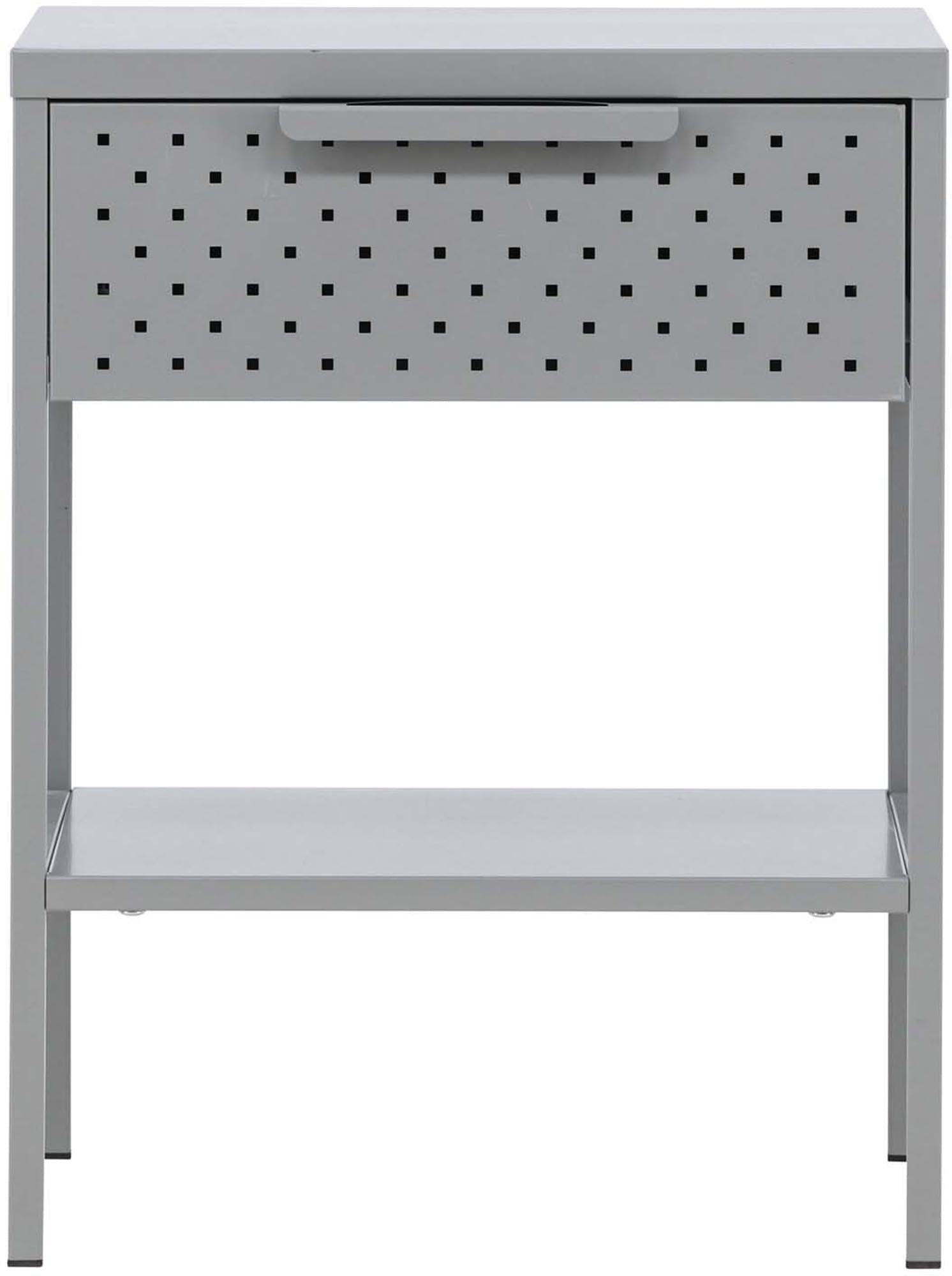 Sacramento Kommode: Minimalistisches Design aus schwarzem Stahl, ideal für stilvolle Aufbewahrung und Dekoration.