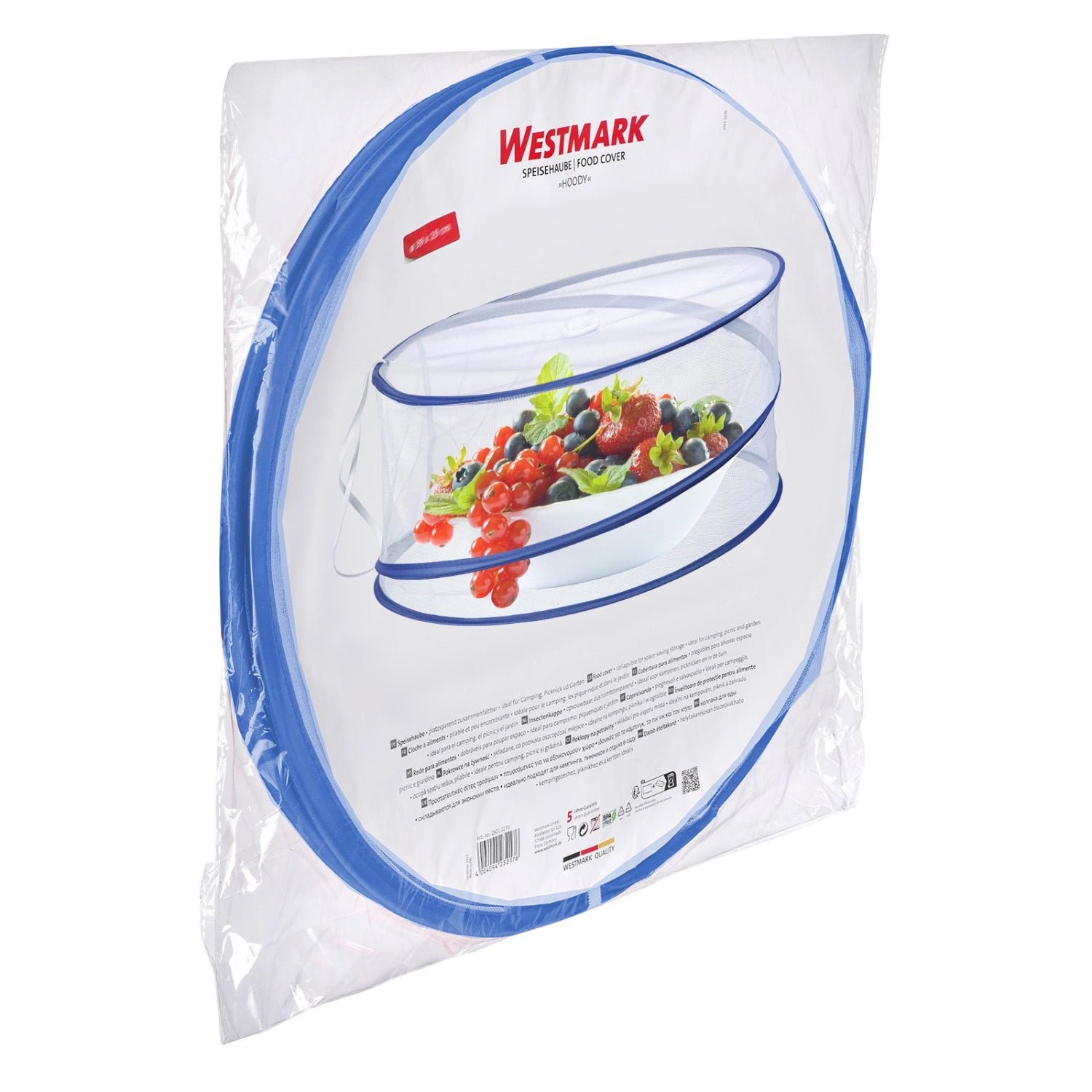 Hoody Speisehaube, 34 cm in Blau präsentiert im Onlineshop von KAQTU Design AG. Küchenhelfer ist von Westmark