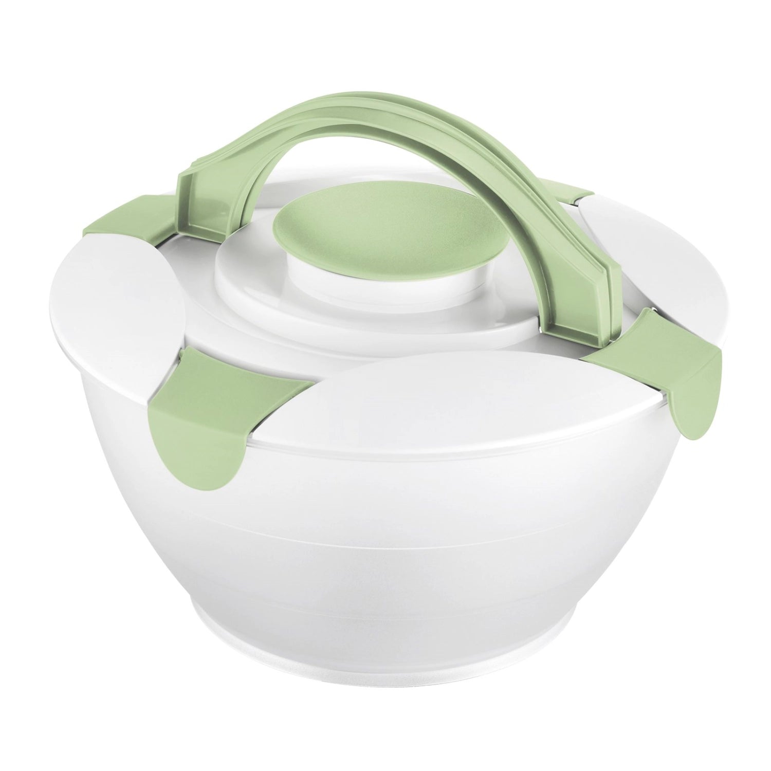 Praktika Salatbutler in mintgrün, 6.5l, ideal zum Waschen und Trocknen von Salat, stilvolles Design von Westmark.