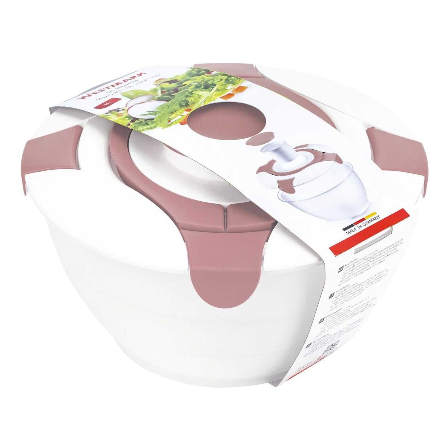 Praktika Salatbutler 6.5l rosa in Pink präsentiert im Onlineshop von KAQTU Design AG. Salatzubehör ist von Westmark