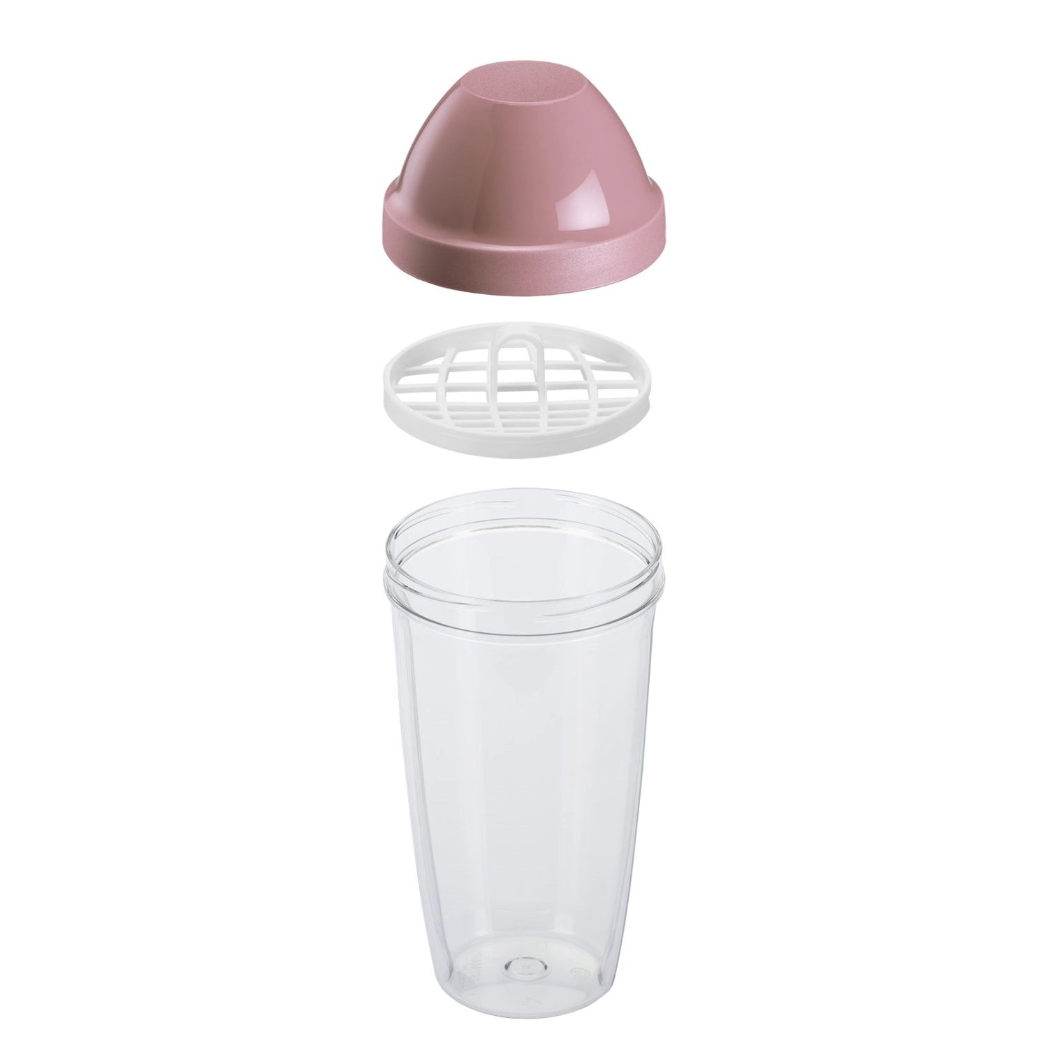 Maxi Schüttelbecher 0.5l rosa in Pink präsentiert im Onlineshop von KAQTU Design AG. Küchenhelfer ist von Westmark