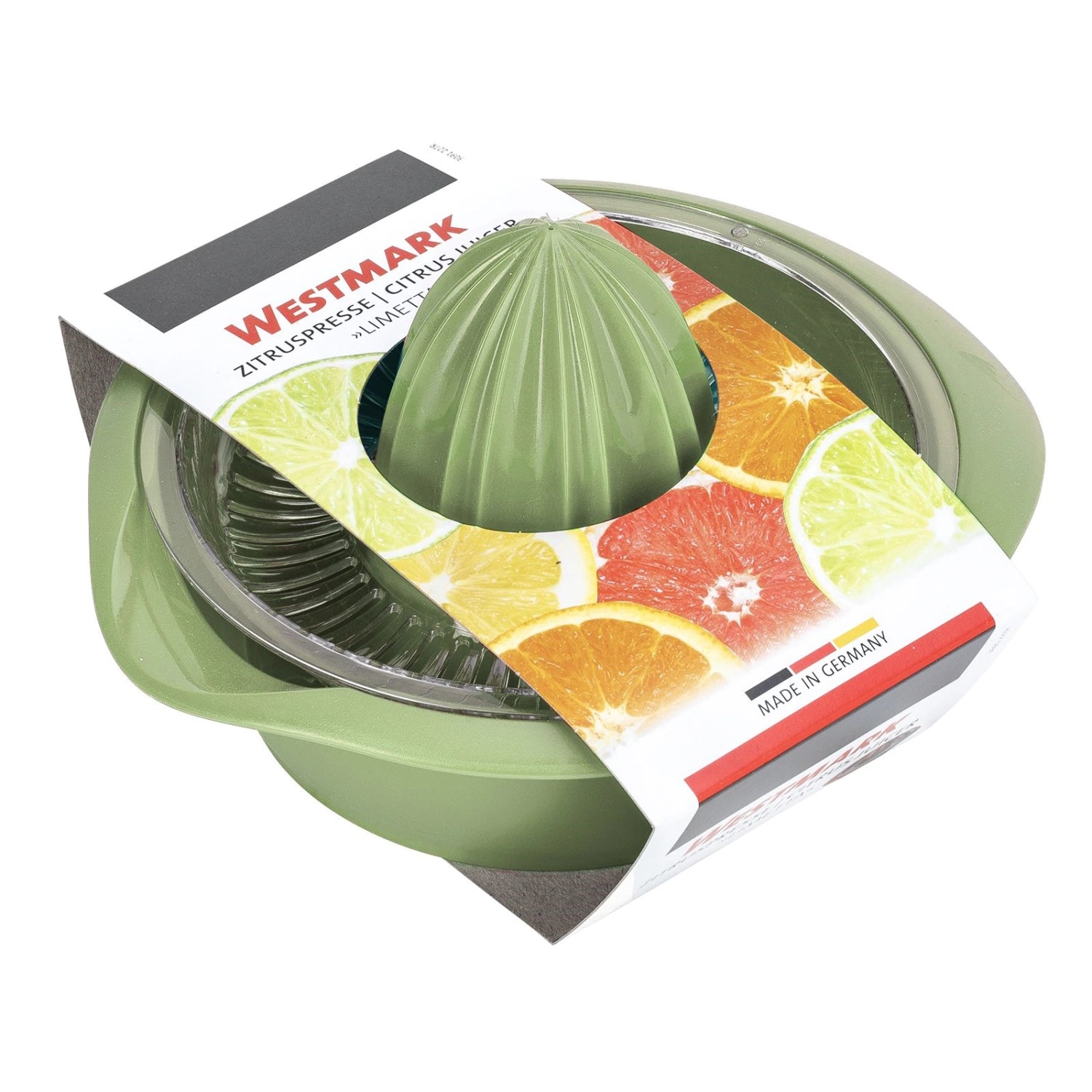 Limetta Zitrus- und Orangenpresse 0.5l mint in Grün präsentiert im Onlineshop von KAQTU Design AG. Küchenhelfer ist von Westmark