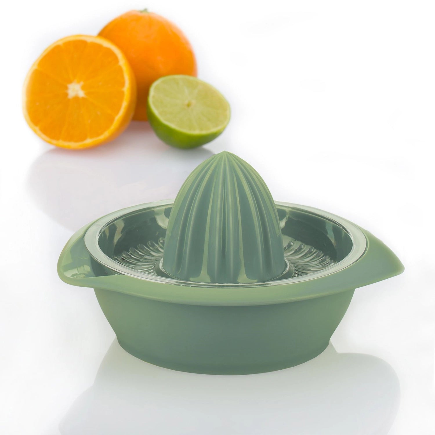 Limetta Zitrus- und Orangenpresse 0.5l mint in Grün präsentiert im Onlineshop von KAQTU Design AG. Küchenhelfer ist von Westmark