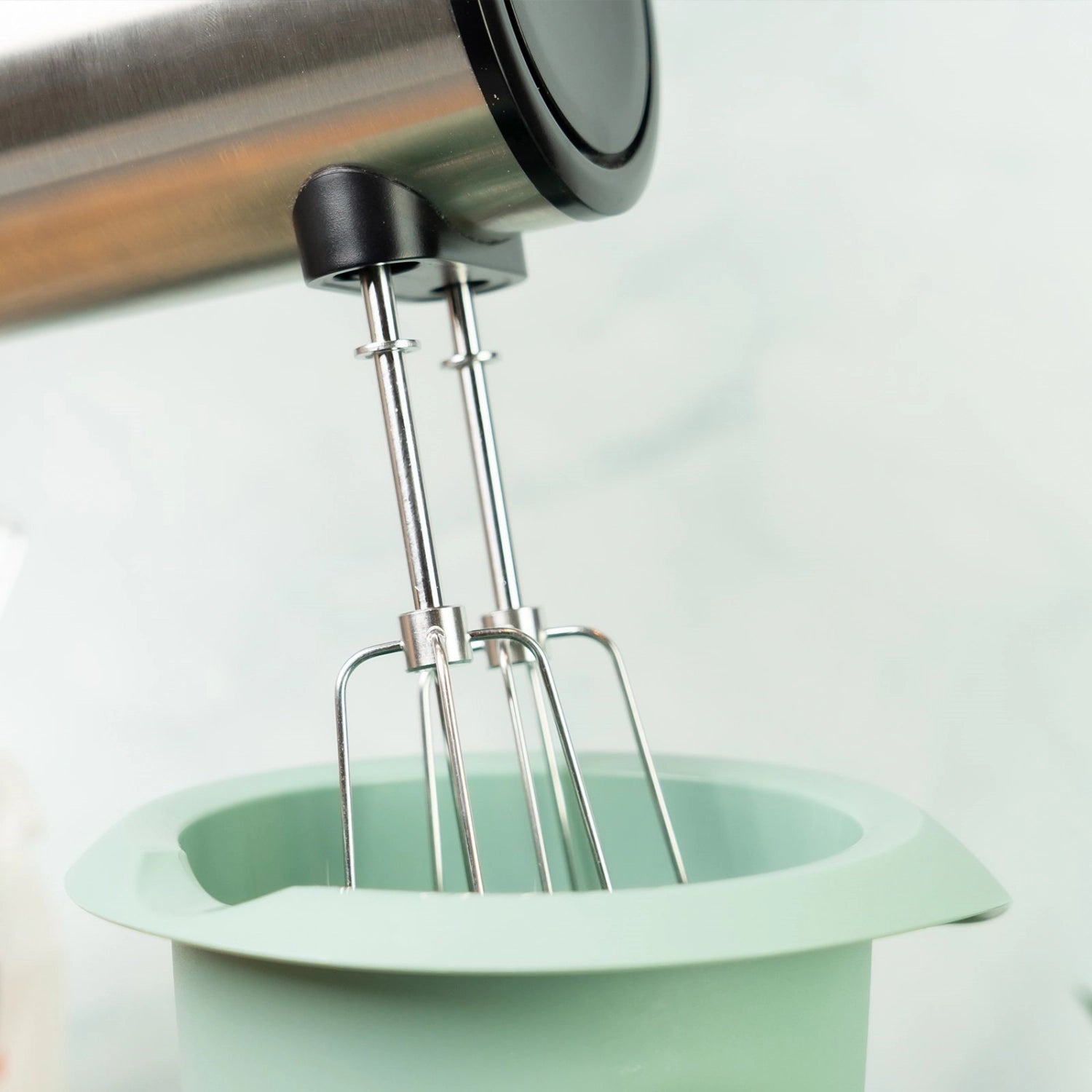 Quirltopf ohne Deckel 1l mint in Grün präsentiert im Onlineshop von KAQTU Design AG. Küchenhelfer ist von Westmark