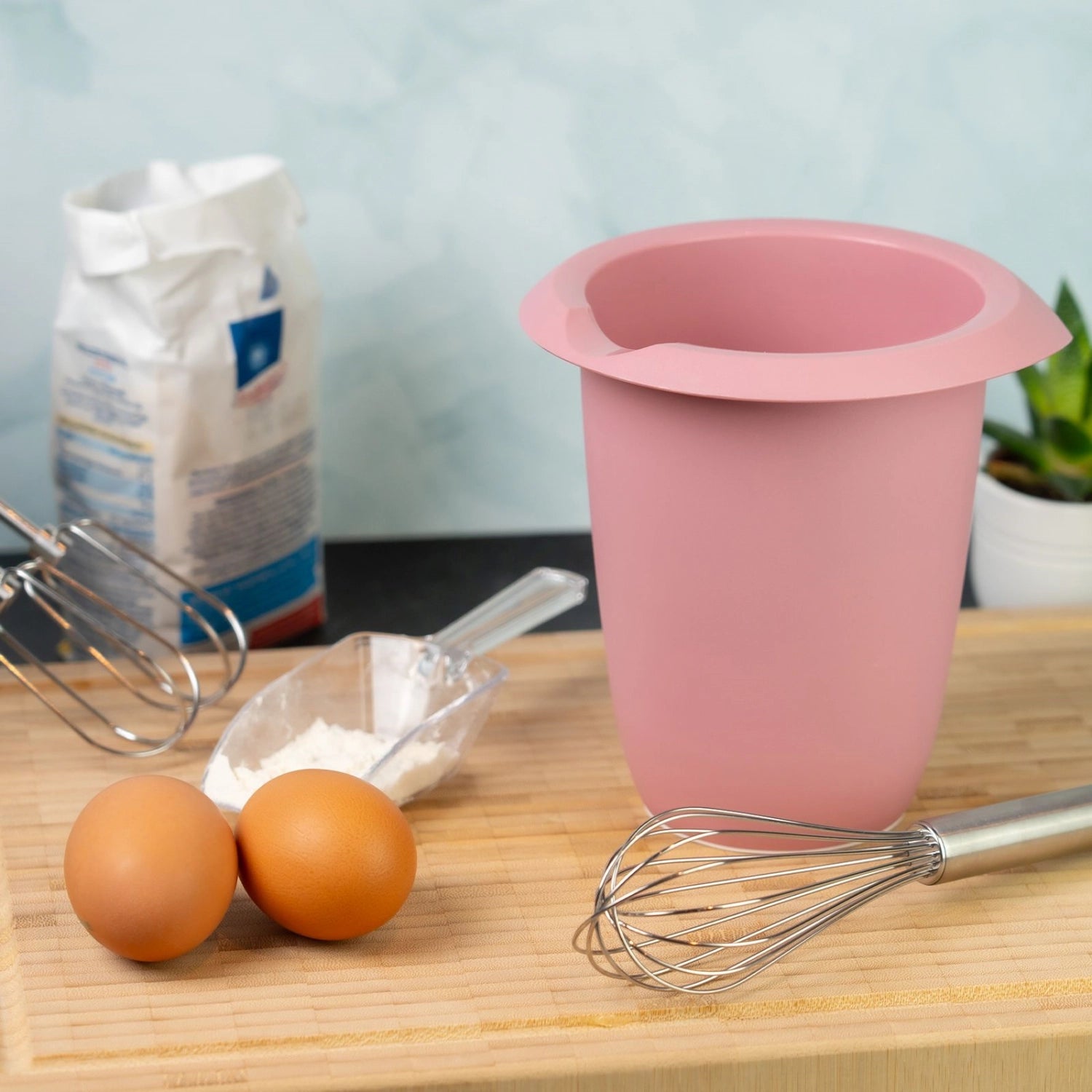 Quirltopf ohne Deckel 1l rosa in Pink präsentiert im Onlineshop von KAQTU Design AG. Küchenhelfer ist von Westmark