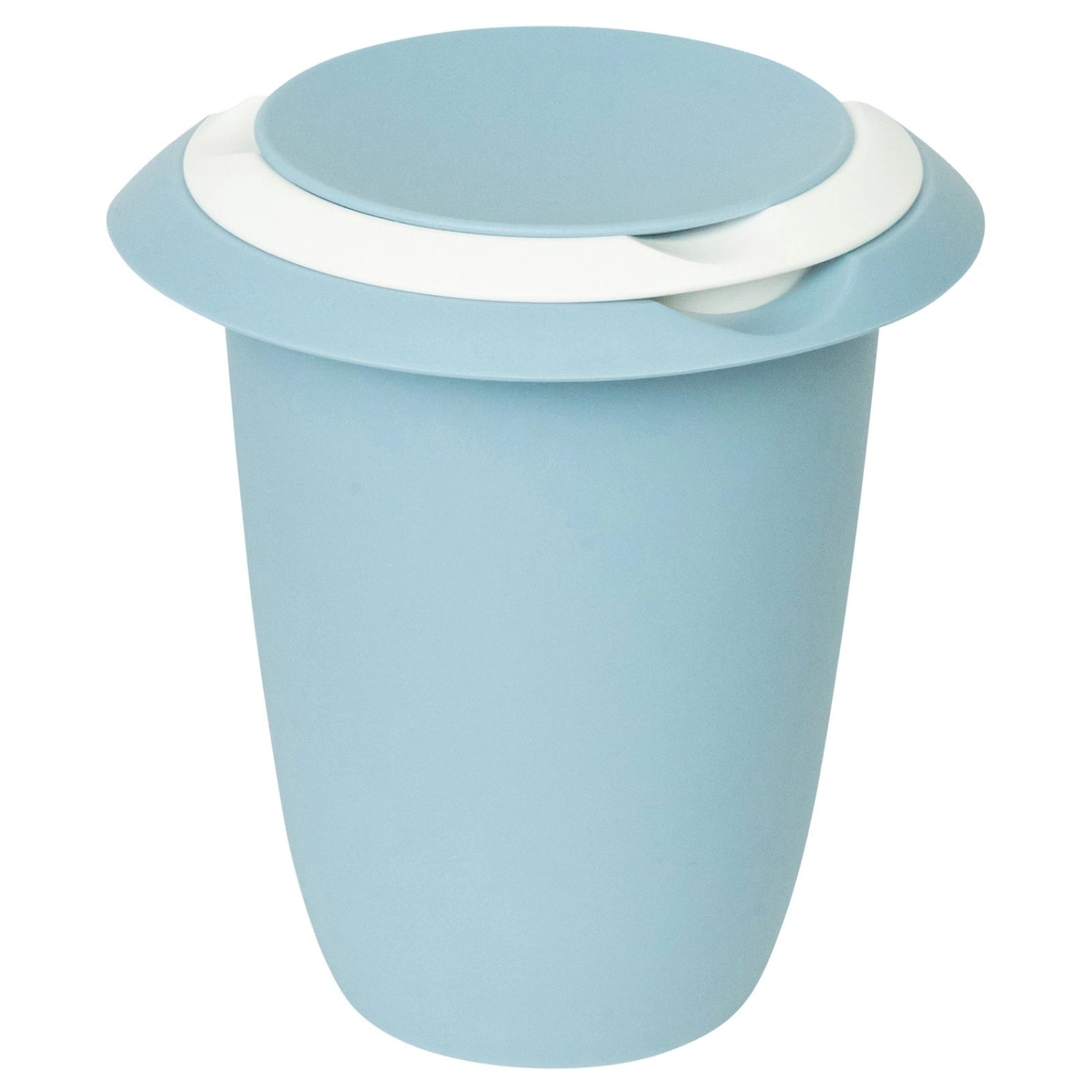 Quirltopf mit Spritzschutz 1l blau in Blau präsentiert im Onlineshop von KAQTU Design AG. Küchenhelfer ist von Westmark