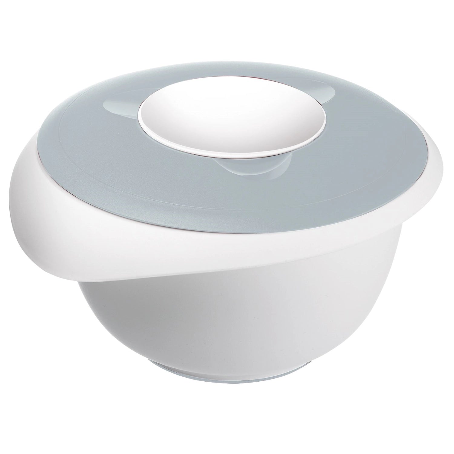 Rührschüssel mit Spritzschutz 2.5l blau in Blau präsentiert im Onlineshop von KAQTU Design AG. Küchenhelfer ist von Westmark