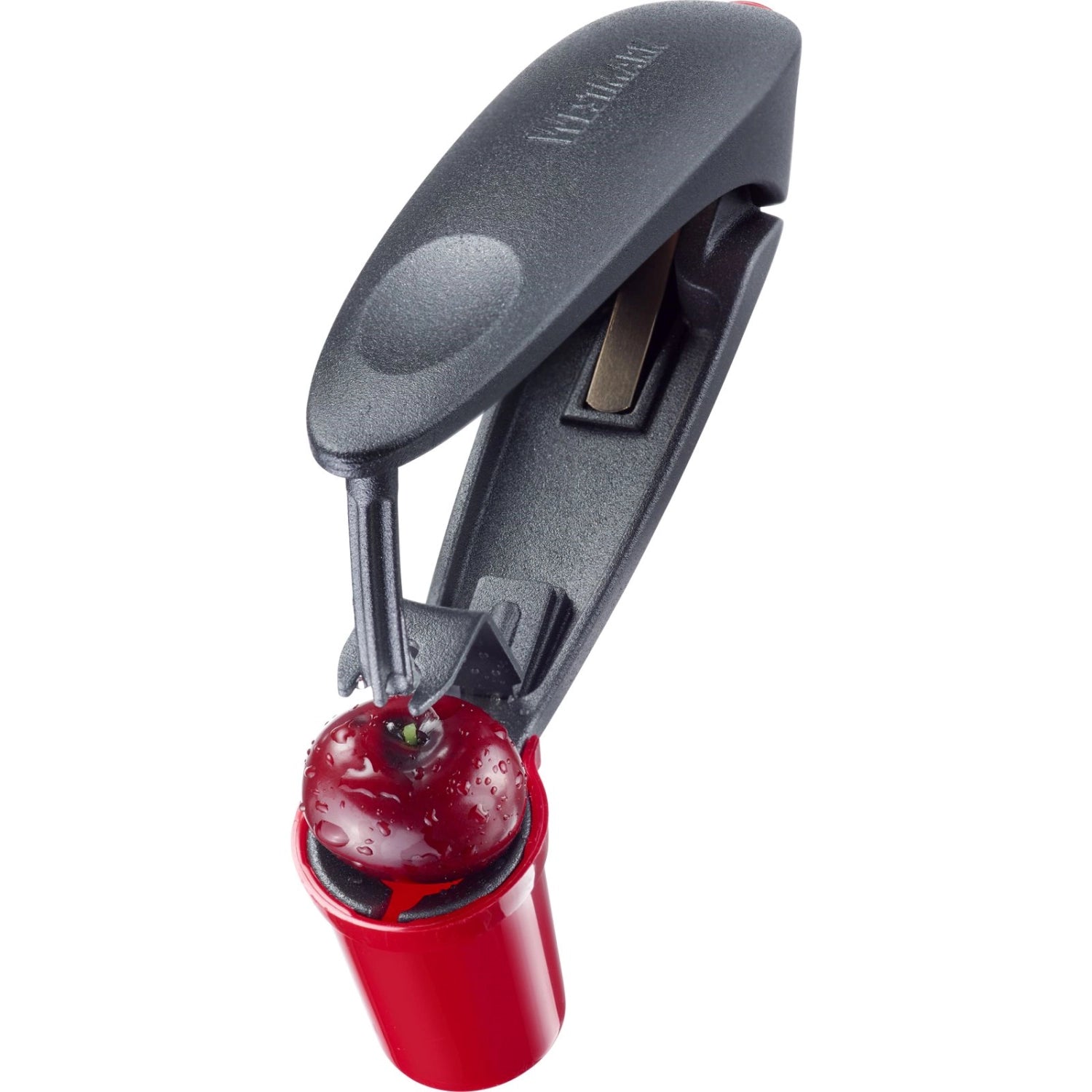 Kerni Kirschentkerner in Silber präsentiert im Onlineshop von KAQTU Design AG. Küchenhelfer ist von Westmark