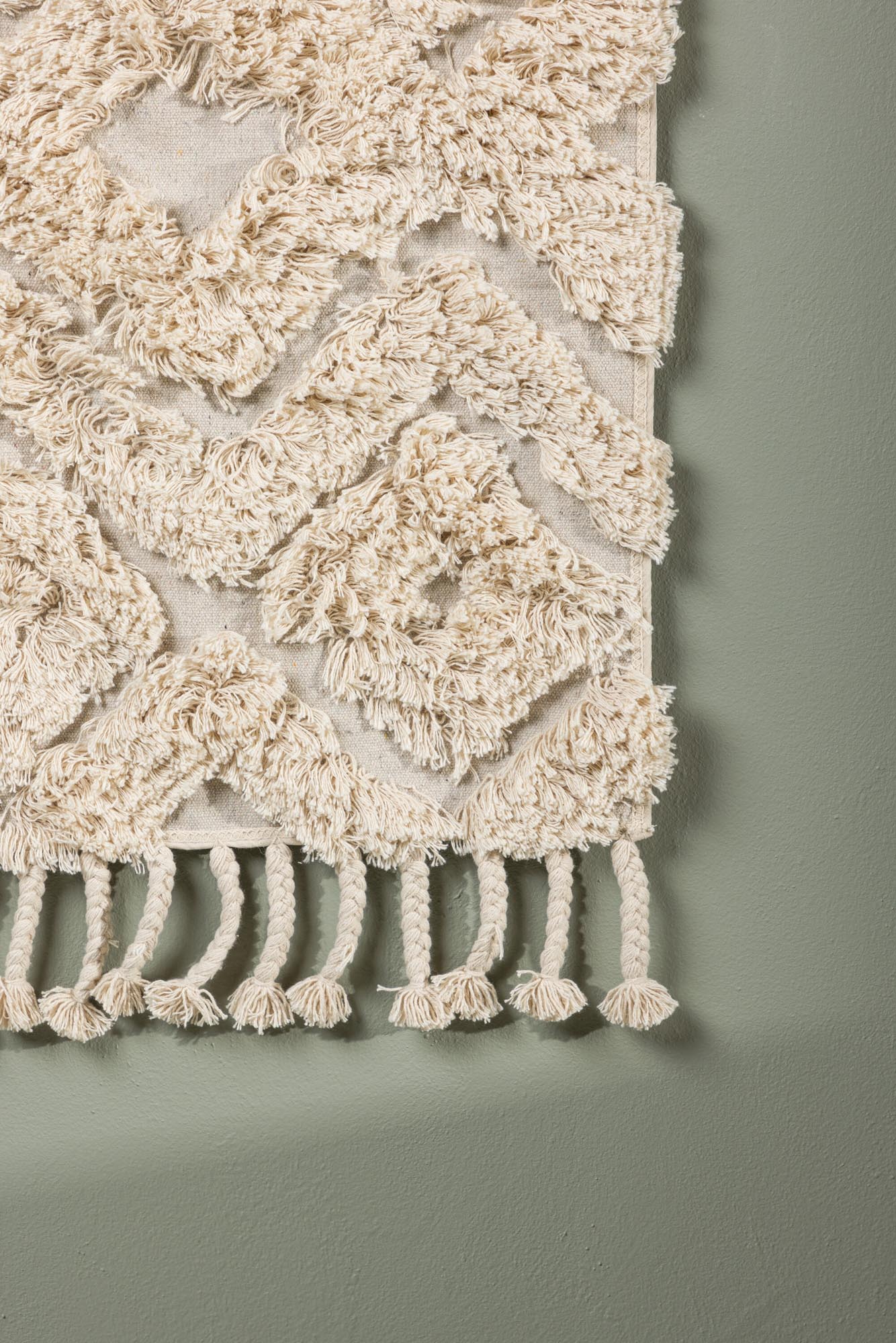 Wandteppich Hilda von Venture Home: Elegante, bequeme Baumwolle mit luxuriösem Flor und verspielten Fransen für einladende Räume.