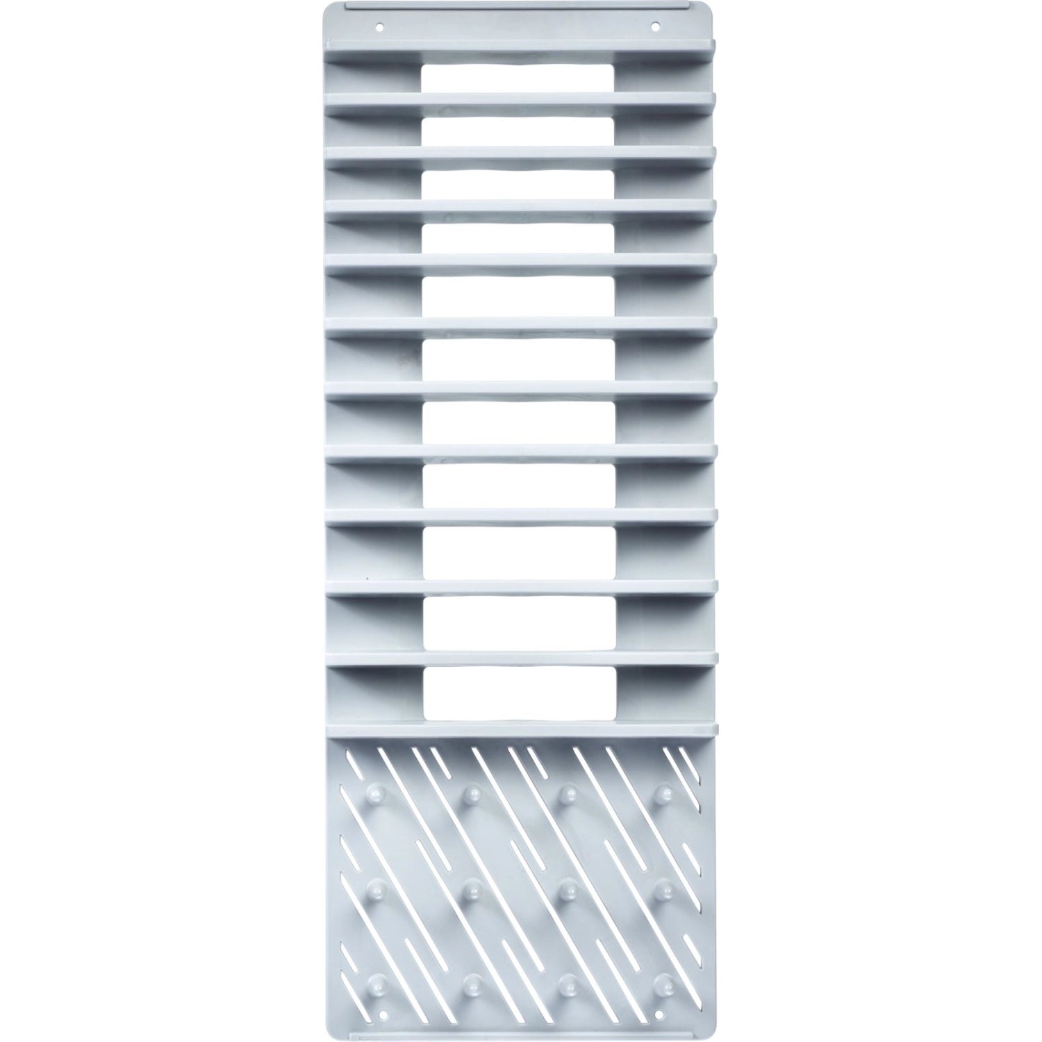 Abtropfmatte mit Geschirrhalter, 60 x 46 cm in Silber präsentiert im Onlineshop von KAQTU Design AG. Barzubehör ist von Westmark