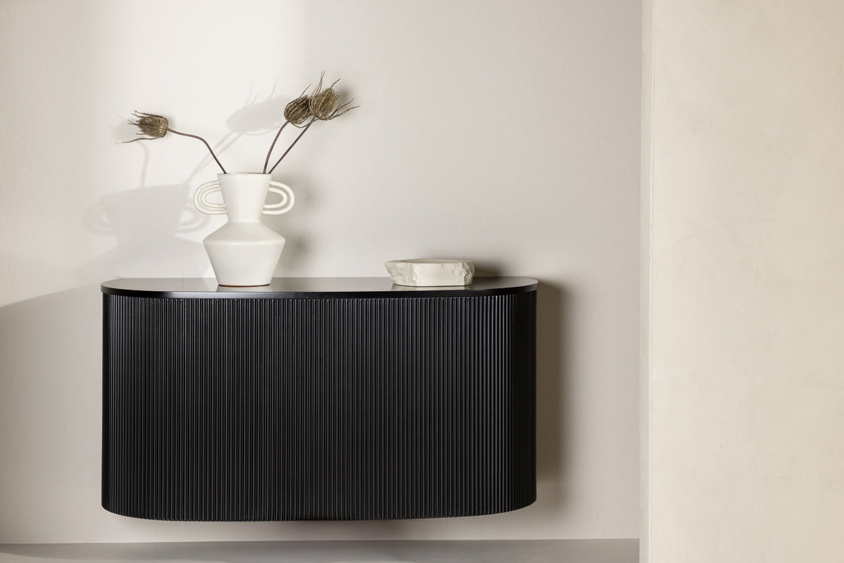 Loca Sideboard in Schwarz präsentiert im Onlineshop von KAQTU Design AG. Sideboard ist von Venture Home