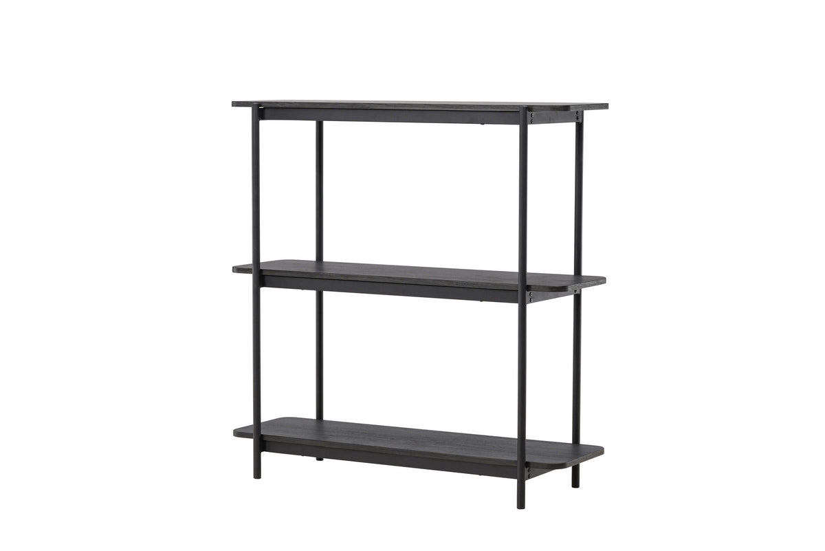 Heim Regal in Schwarz präsentiert im Onlineshop von KAQTU Design AG. Standregal ist von Vind