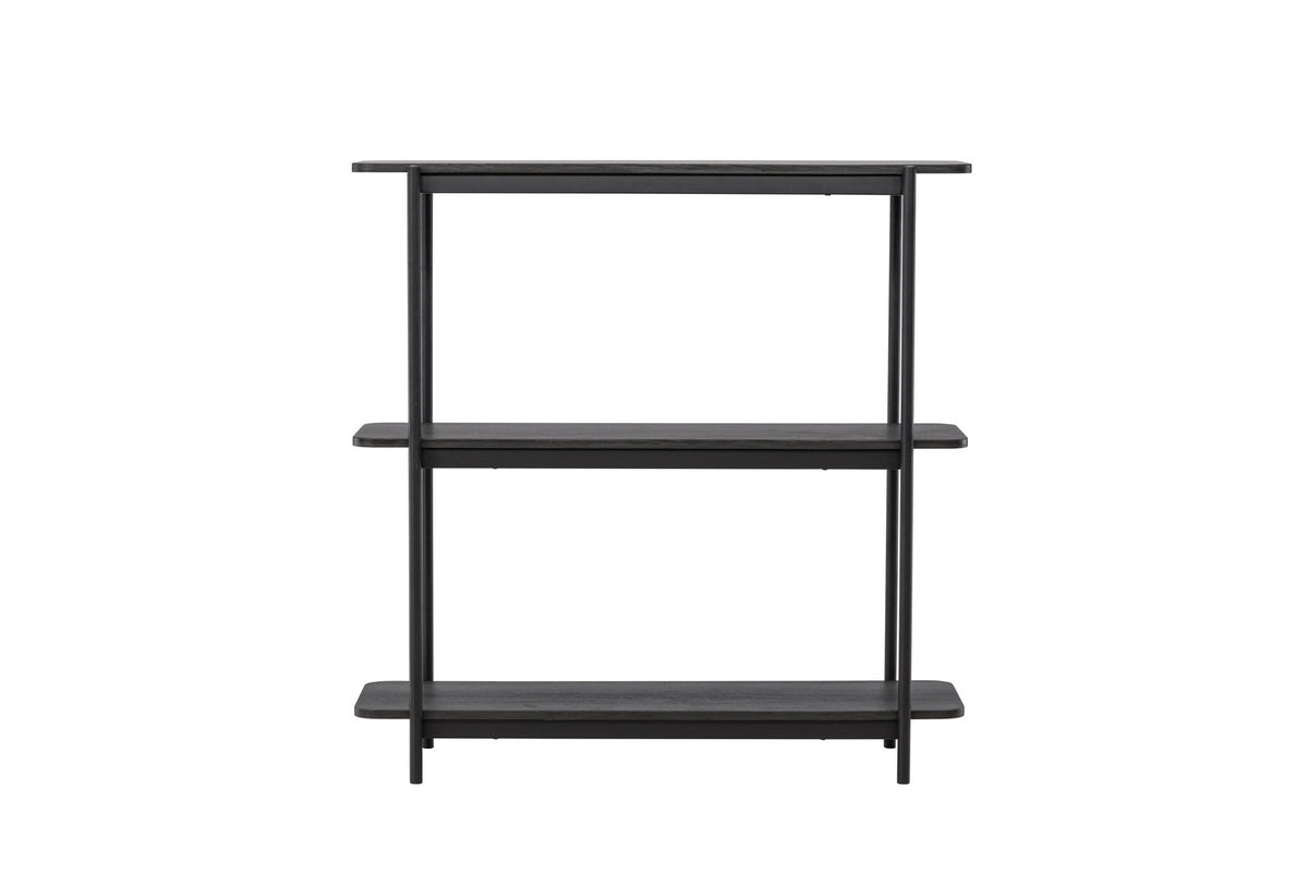 Heim Regal in Schwarz präsentiert im Onlineshop von KAQTU Design AG. Standregal ist von Vind