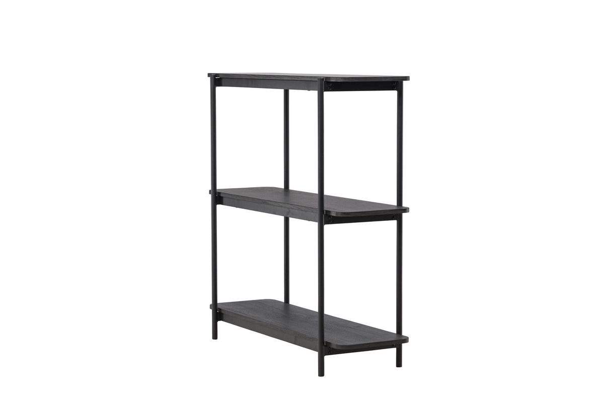 Heim Regal in Schwarz präsentiert im Onlineshop von KAQTU Design AG. Standregal ist von Vind