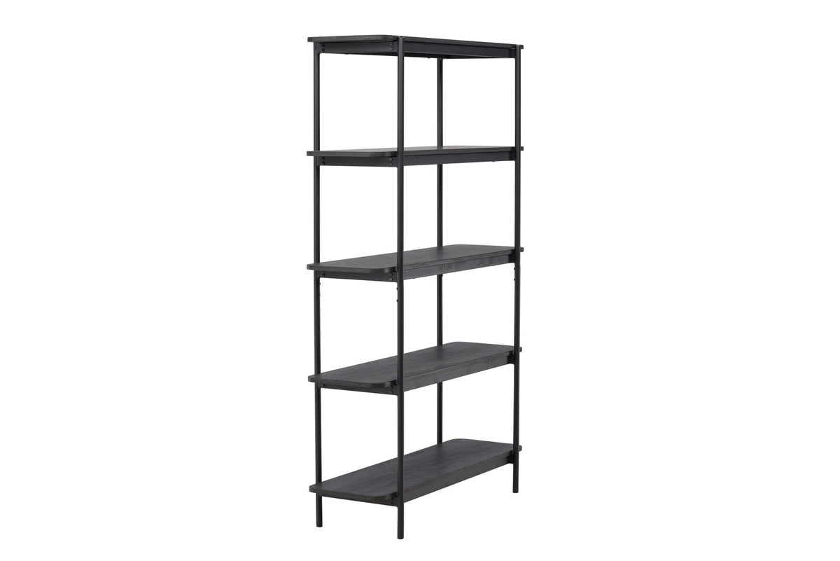 Heim Regal in Schwarz präsentiert im Onlineshop von KAQTU Design AG. Standregal ist von Vind