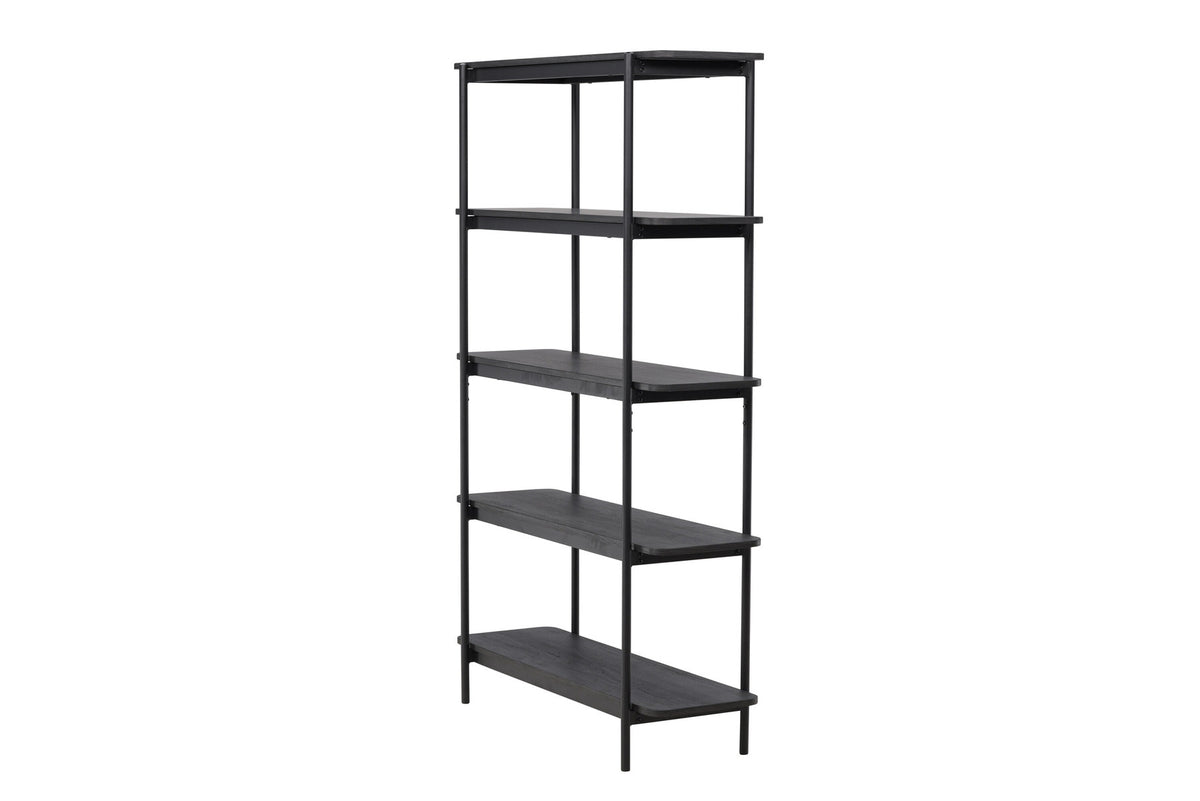 Heim Regal in Schwarz präsentiert im Onlineshop von KAQTU Design AG. Standregal ist von Vind