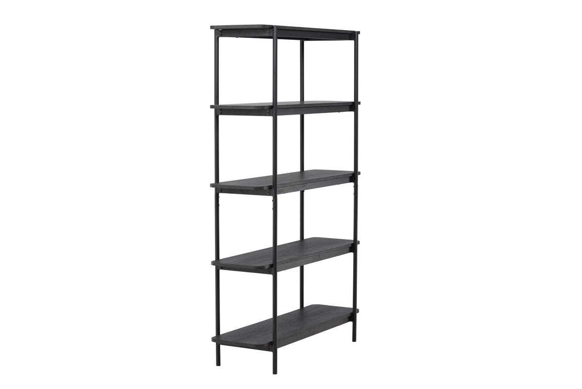 Heim Regal in Schwarz präsentiert im Onlineshop von KAQTU Design AG. Standregal ist von Vind