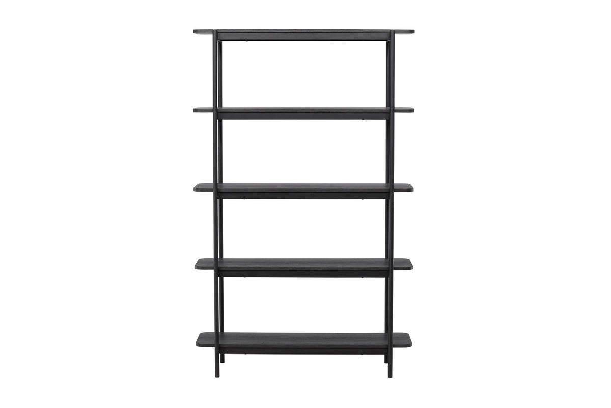Heim Regal in Schwarz präsentiert im Onlineshop von KAQTU Design AG. Standregal ist von Vind