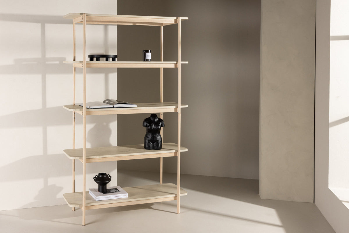 Heim Regal in Tünchen präsentiert im Onlineshop von KAQTU Design AG. Standregal ist von Vind