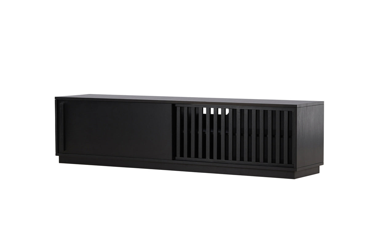 Lugo TV Sideboard in Schwarz präsentiert im Onlineshop von KAQTU Design AG. TV-Möbel ist von Venture Home