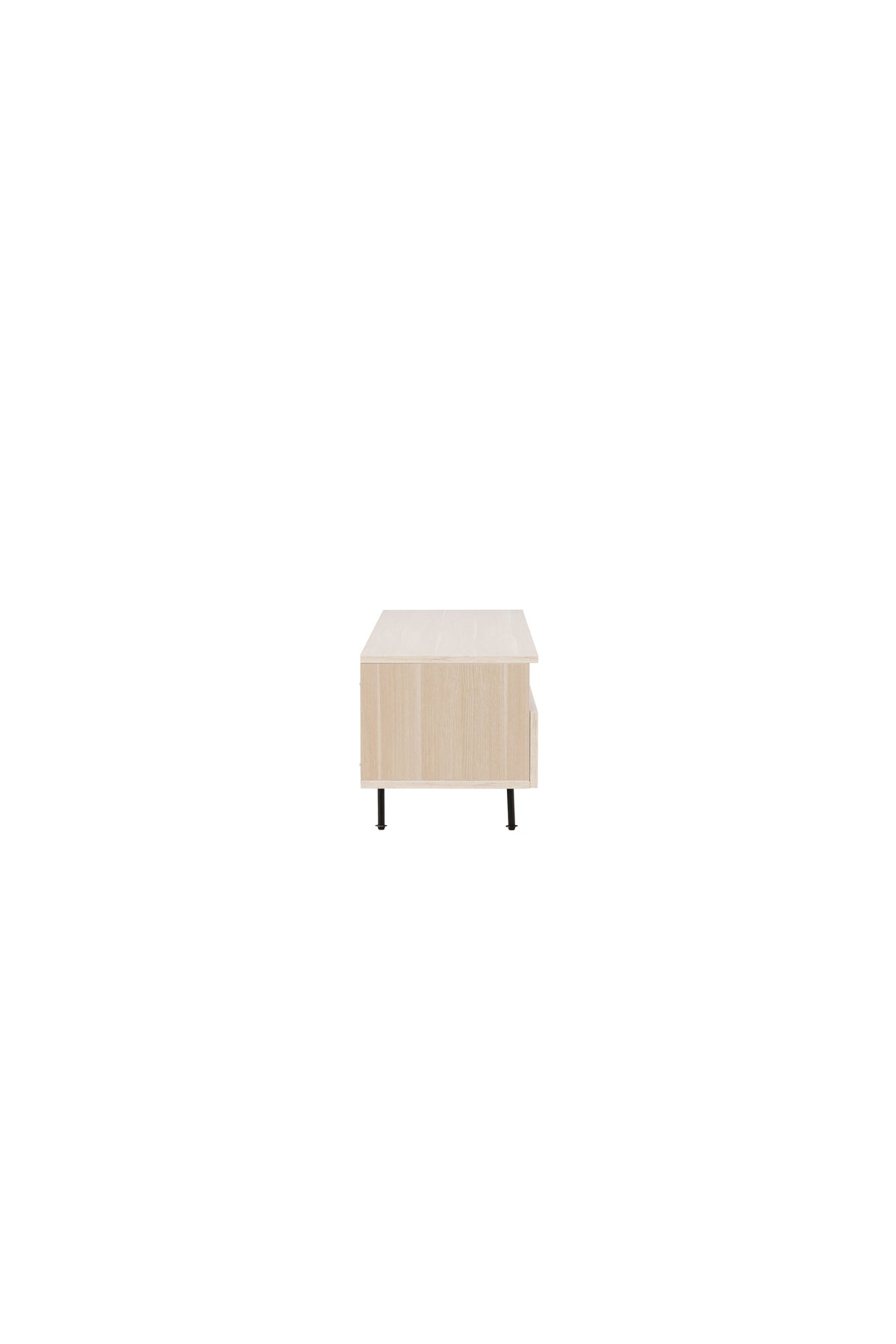Navarra TV Sideboard in Schwarz/ Weisswäsche präsentiert im Onlineshop von KAQTU Design AG. TV-Möbel ist von Venture Home