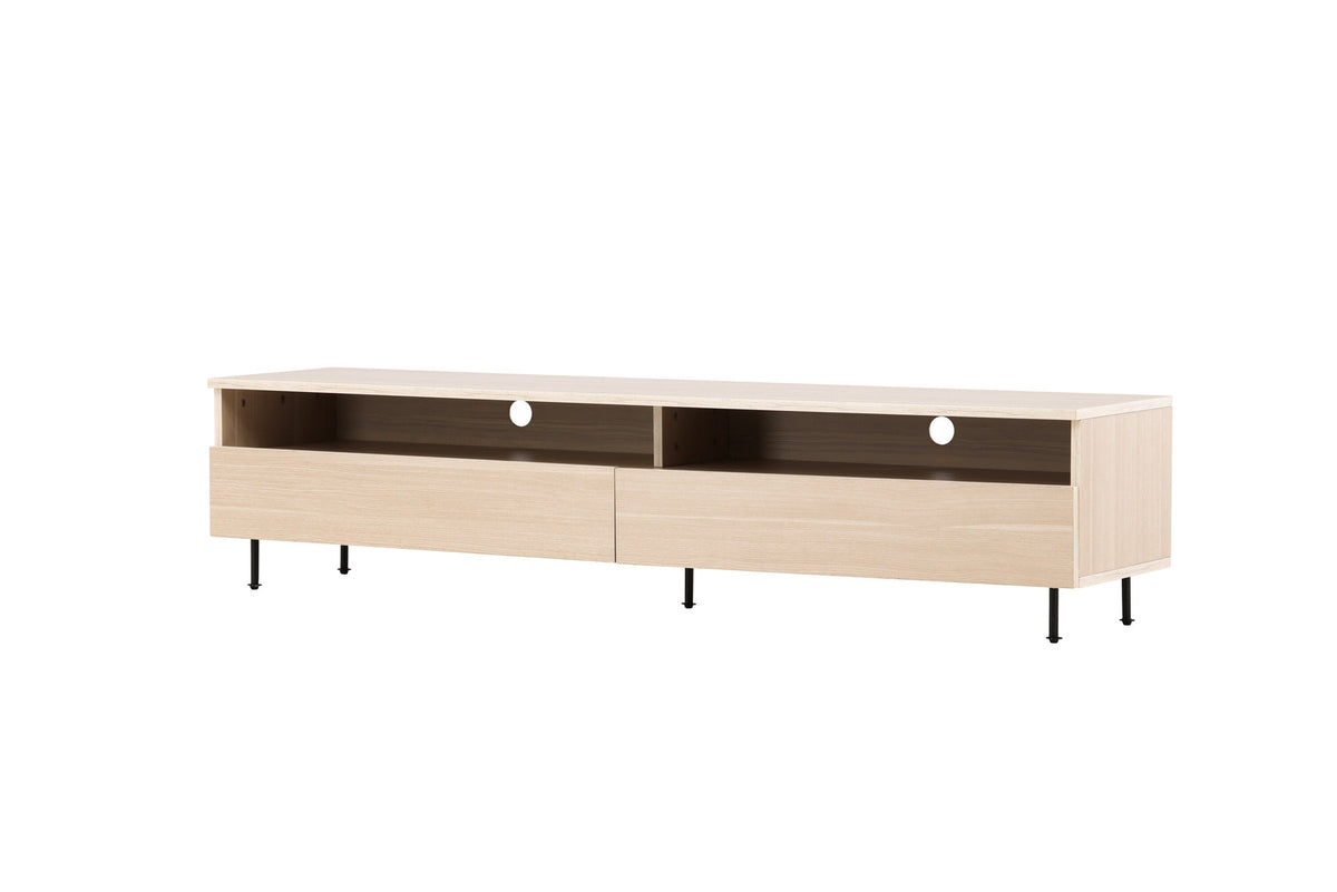 Navarra TV Sideboard in Schwarz/ Weisswäsche präsentiert im Onlineshop von KAQTU Design AG. TV-Möbel ist von Venture Home