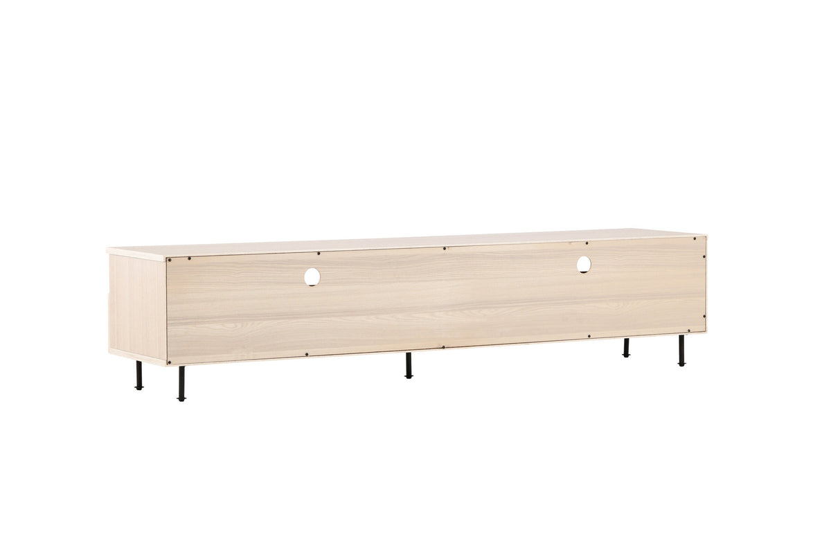 Navarra TV Sideboard in Schwarz/ Weisswäsche präsentiert im Onlineshop von KAQTU Design AG. TV-Möbel ist von Venture Home