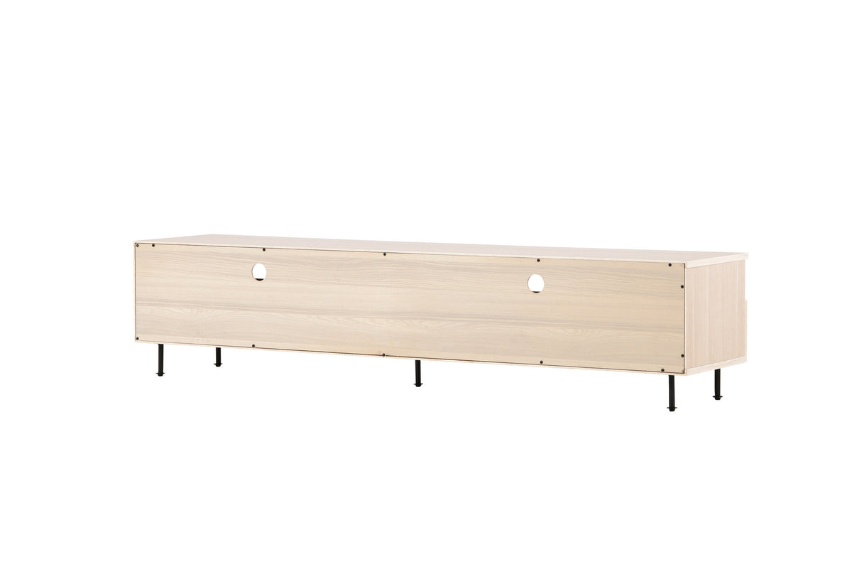 Navarra TV Sideboard in Schwarz/ Weisswäsche präsentiert im Onlineshop von KAQTU Design AG. TV-Möbel ist von Venture Home