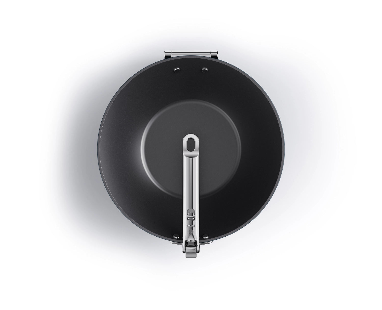 Praktischer Joseph Joseph Space Wok mit klappbaren Griffen, 32 cm Durchmesser, perfekt für effizientes Kochen und einfache Aufbewahrung.