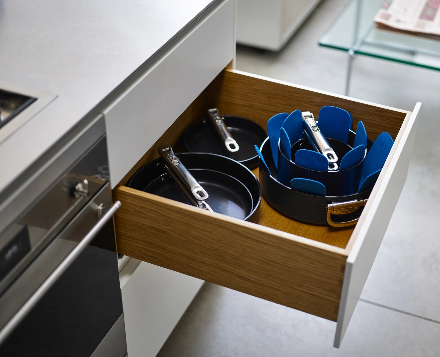 3er Set Space Pfannenschutzset