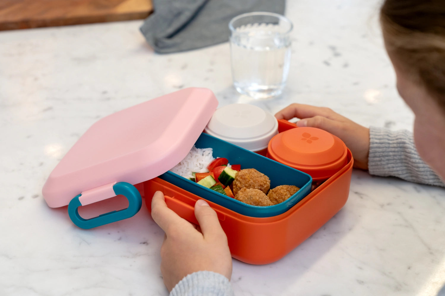 Rikko Lunchbox PP Poppy Flamingo