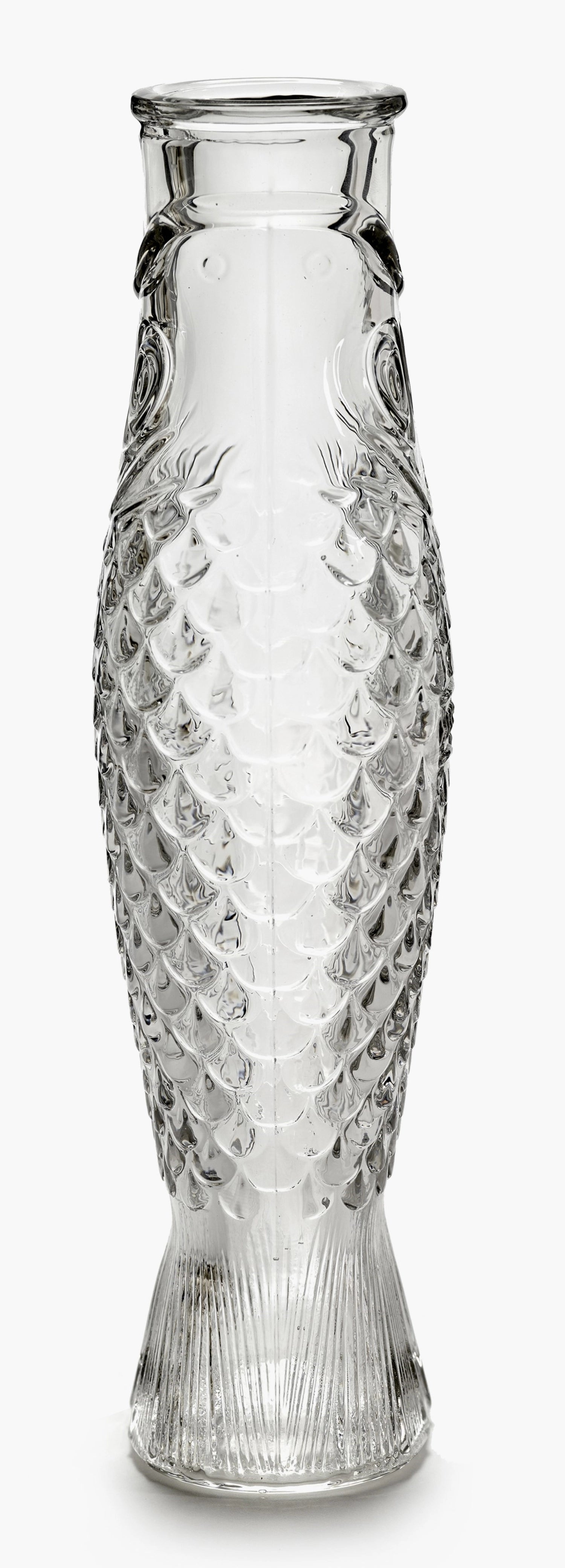 Poisson P. Navone&FBouteille isotherme 1 litre 10,6 x 7,5 x 29 cm transparente