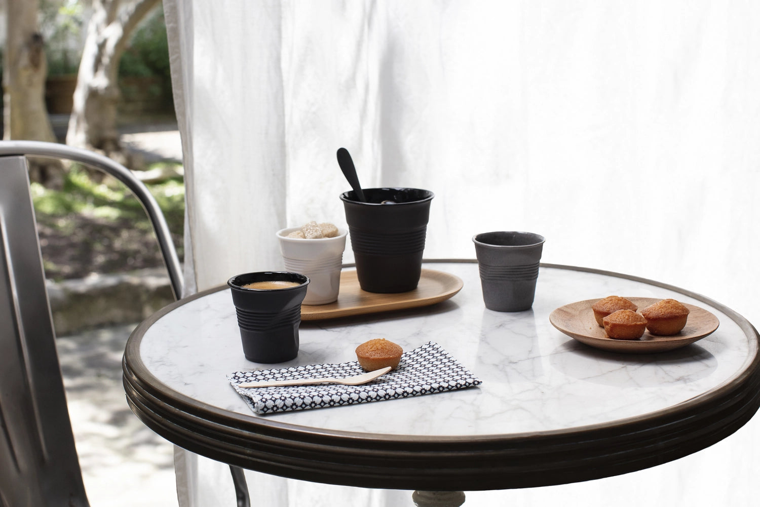 Froisse Knitterbecher Cappuccino 18cl jaune