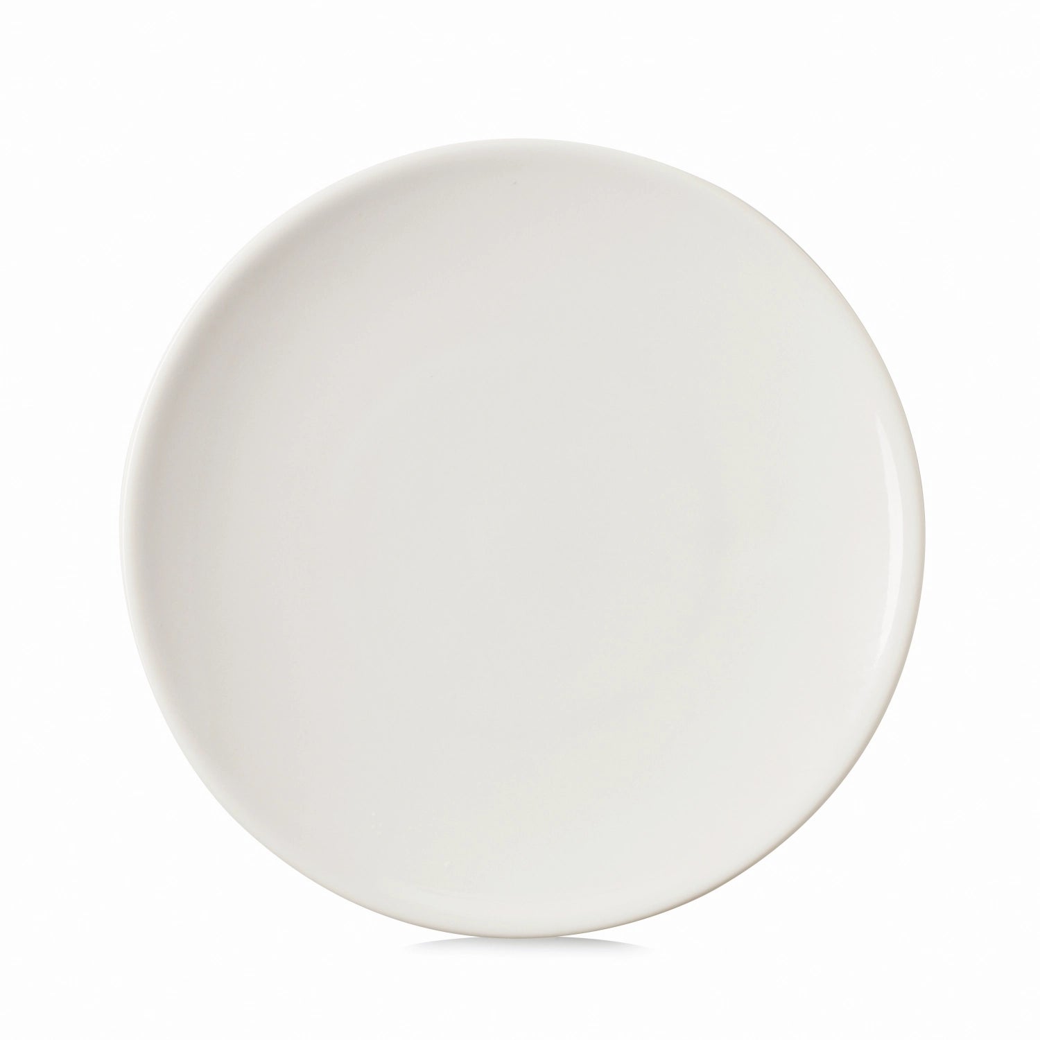 Piastra da dessert madeleine d21,5 cm H2.5 cm Alabastro bianco