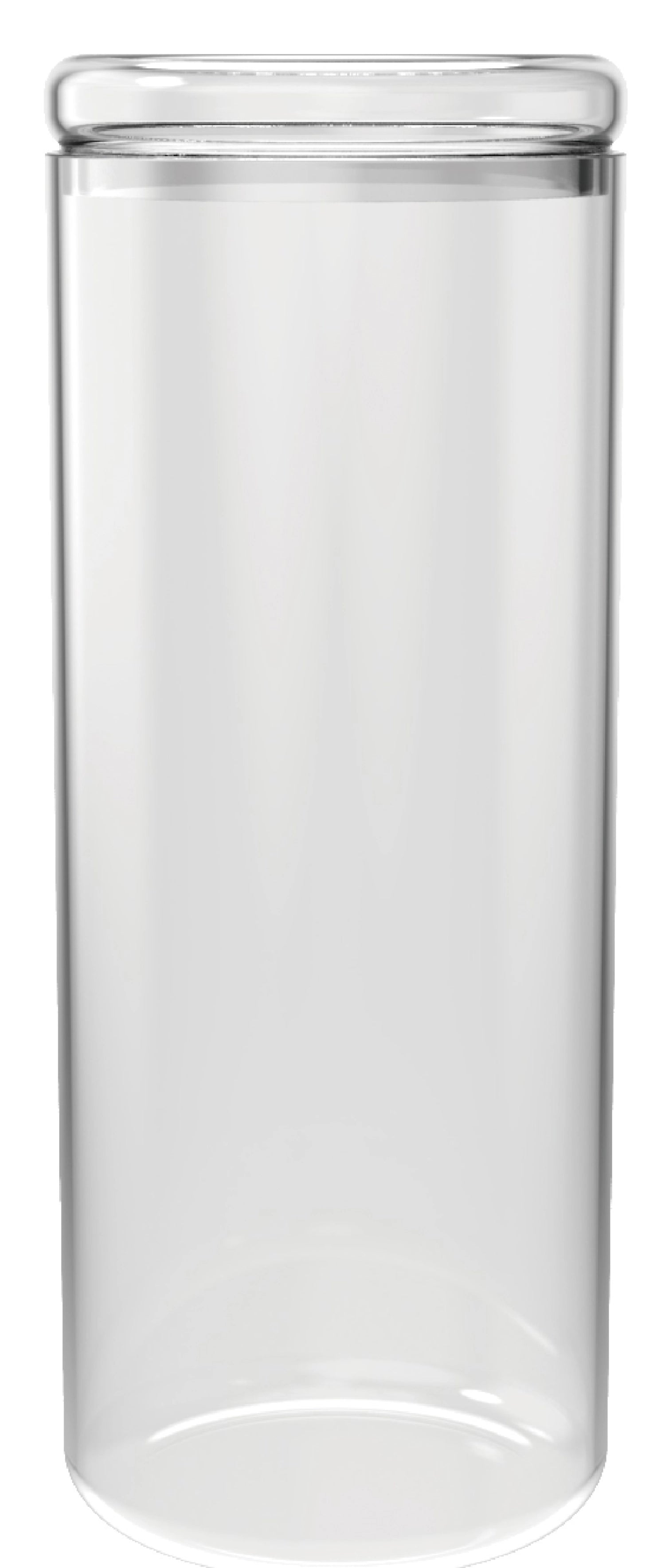 Vorratsglas transparent 1200ml in Transparent präsentiert im Onlineshop von KAQTU Design AG. Aufbewahrungsbehälter ist von Nuts Innovations