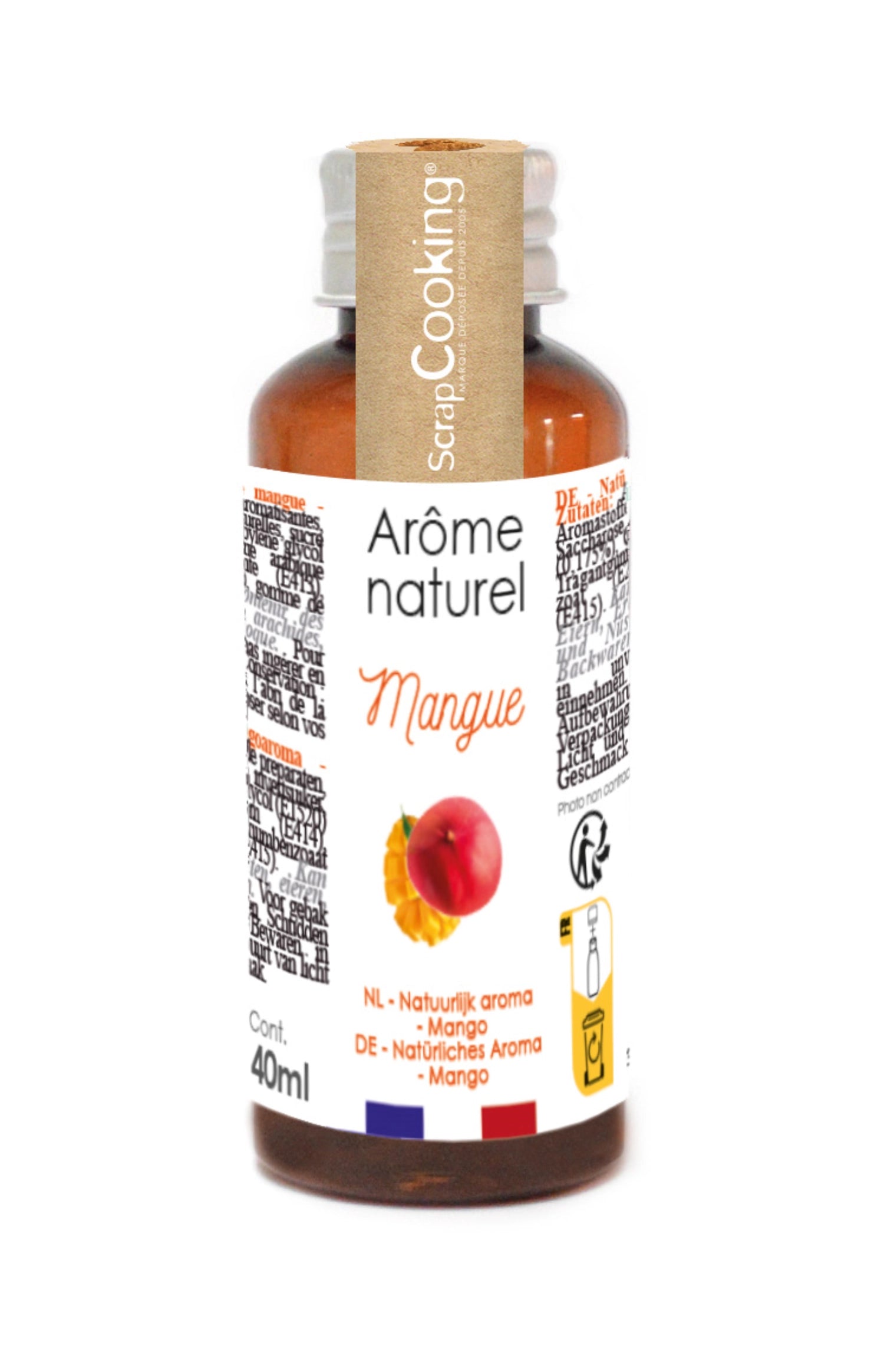Arôme naturel mangue 40ml