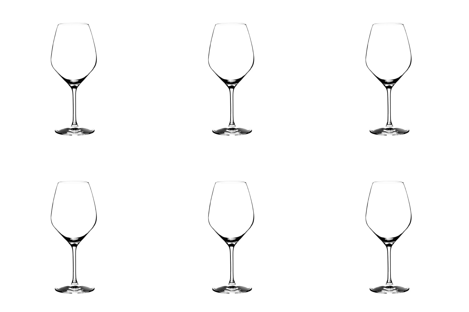 Elegantes 6er Set Rotweingläser von Lehmann Glass, 39cl, ideal für Rotweinliebhaber und festliche Anlässe, stilvolles Design und hohe Qualität.