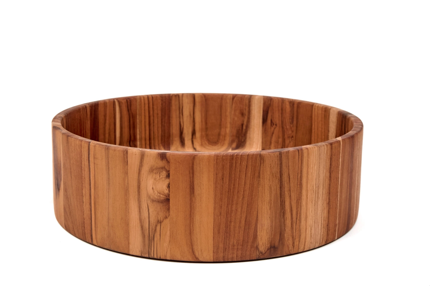 Bold Salatschale L D30cm H9cm in Braun präsentiert im Onlineshop von KAQTU Design AG. Schale ist von Teak Haus