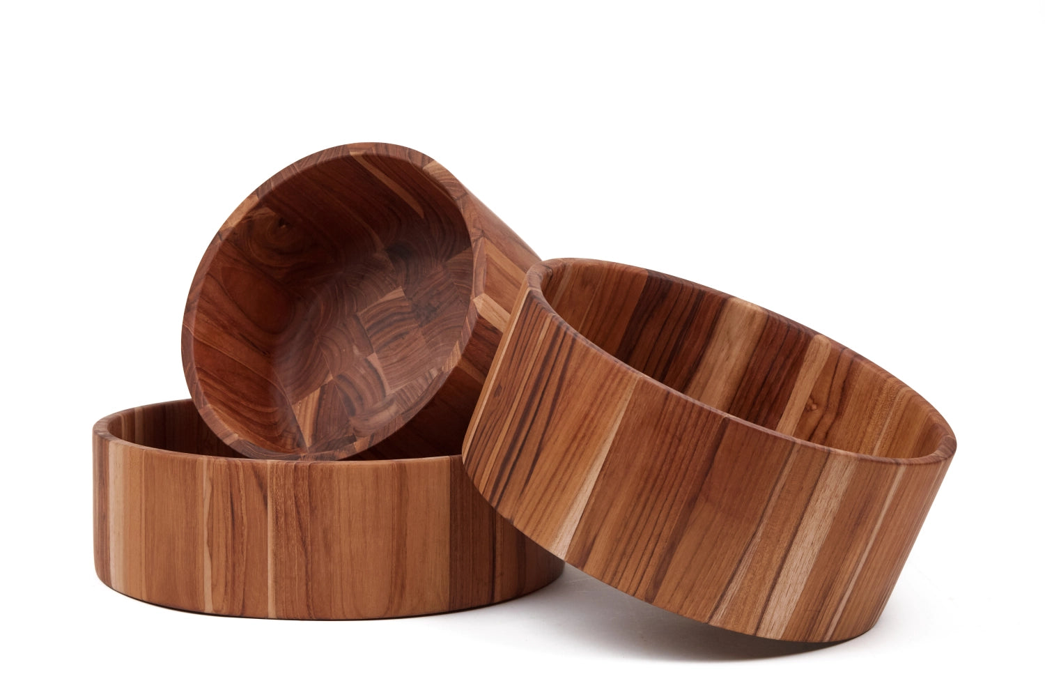 Bold Salatschale L D30cm H9cm in Braun präsentiert im Onlineshop von KAQTU Design AG. Schale ist von Teak Haus