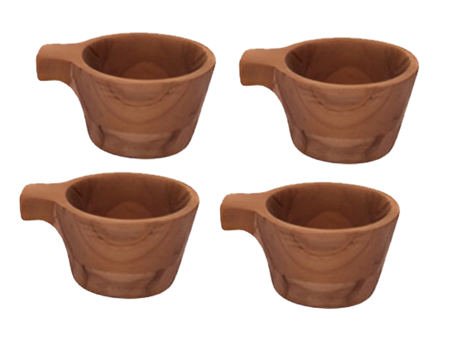 4er Set Bold Tapasschale 8x10x5cm in Braun präsentiert im Onlineshop von KAQTU Design AG. Schale ist von Teak Haus