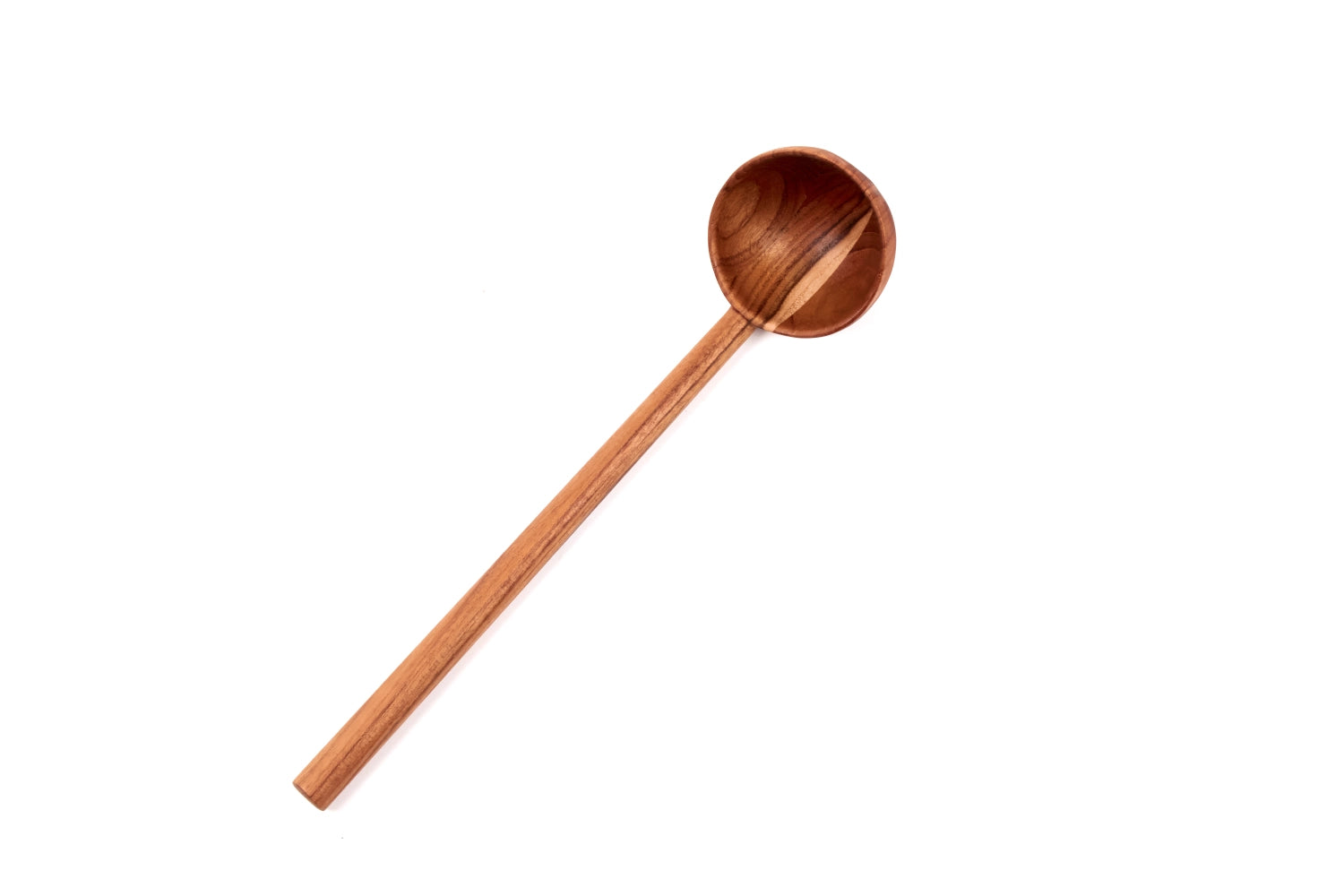 Moon Suppenlöffel 33x7x5.5cm in Braun präsentiert im Onlineshop von KAQTU Design AG. Küchenhelfer ist von Teak Haus