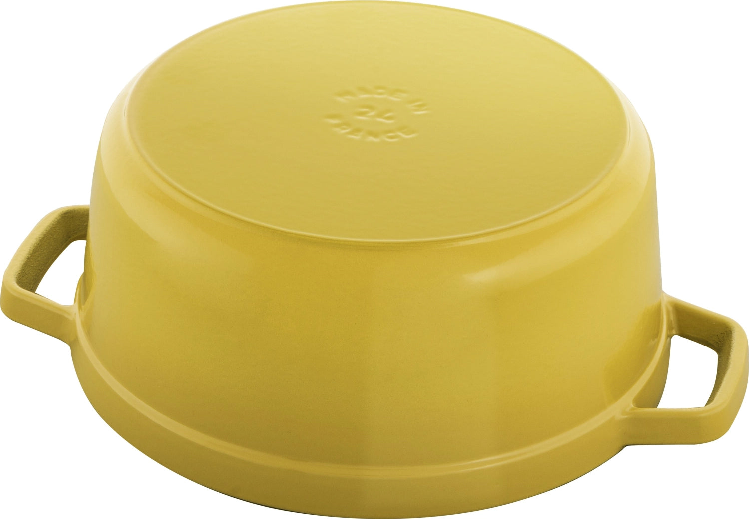 Cocotte 26cm, ronde, Citron, fonte 5,25l